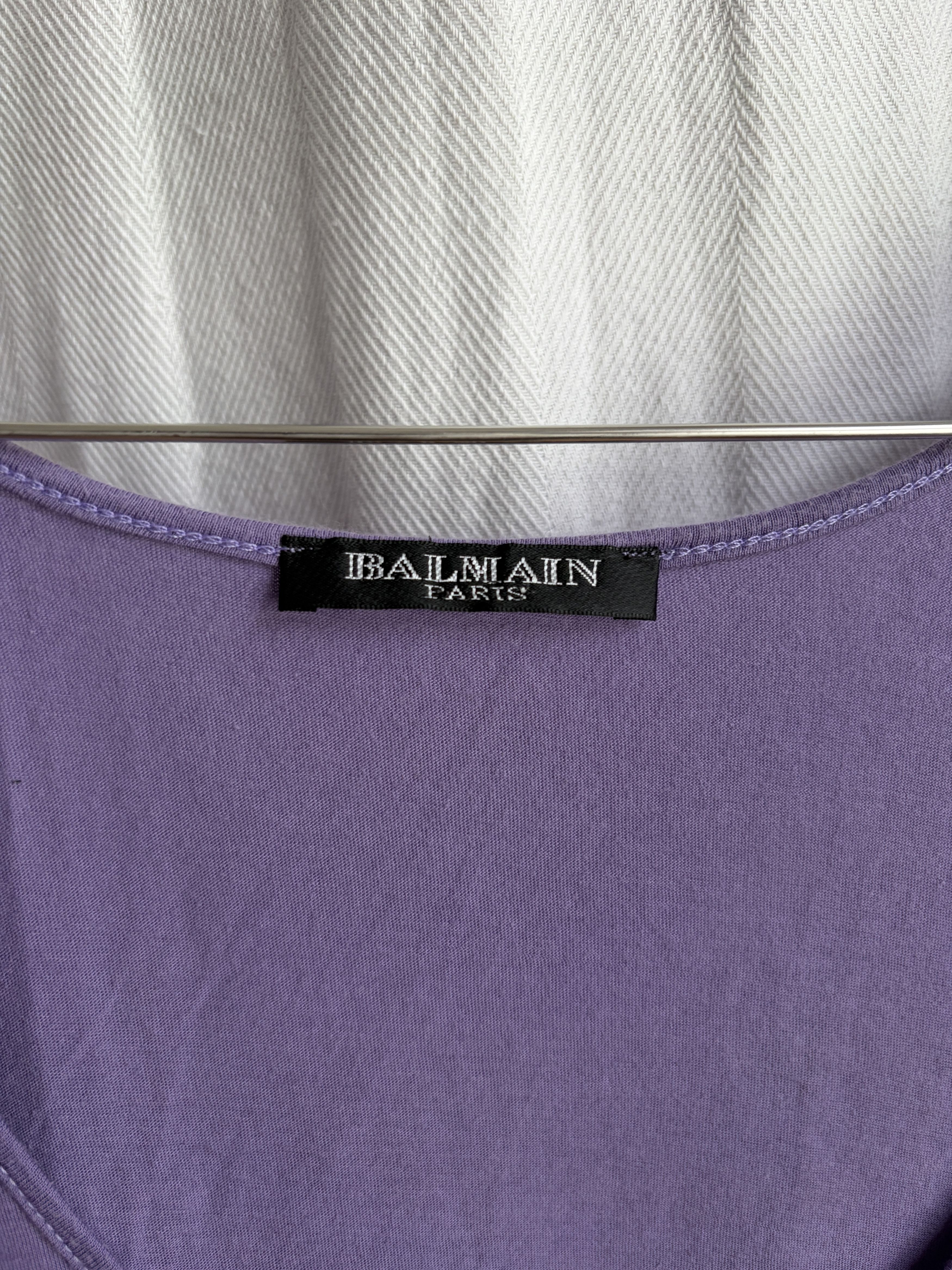 Balmain SS09 Decarnin Era Embellished Eagle Tank Top Size S / US 4 / IT 40 - 3 Thumbnail