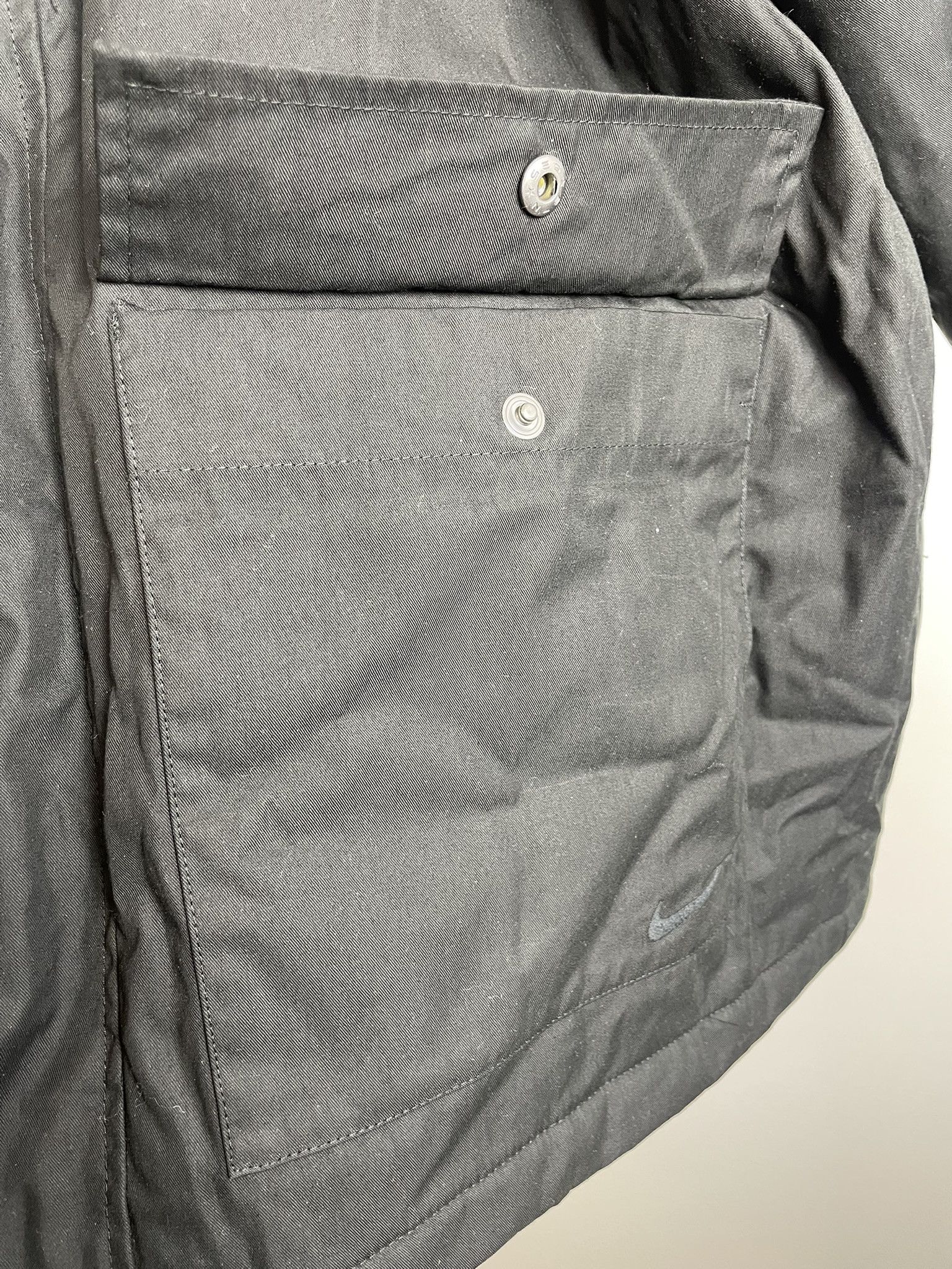 Nike NEW Nike Life Waxed Canvas Work Jacket Size US L / EU 52-54 / 3 - 3 Thumbnail