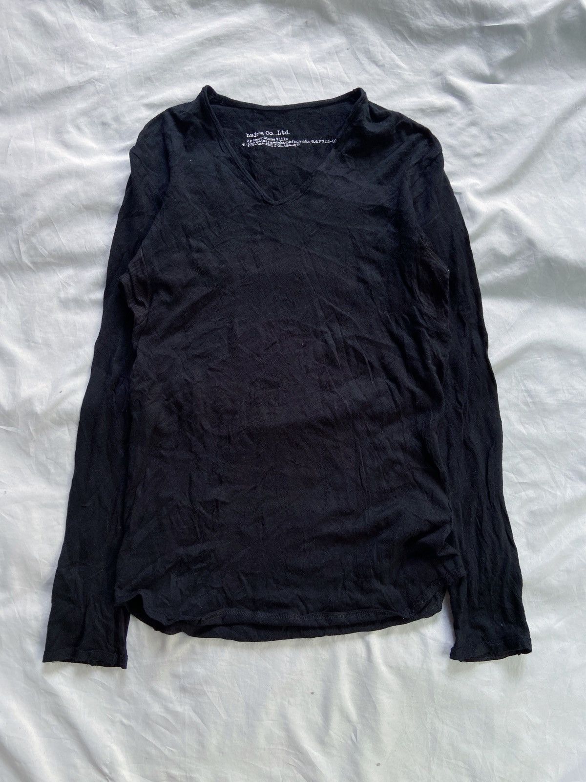 Bajra BAJRA DISTRESSED STYLE ARCHIVE LONG SLEEVE | Grailed