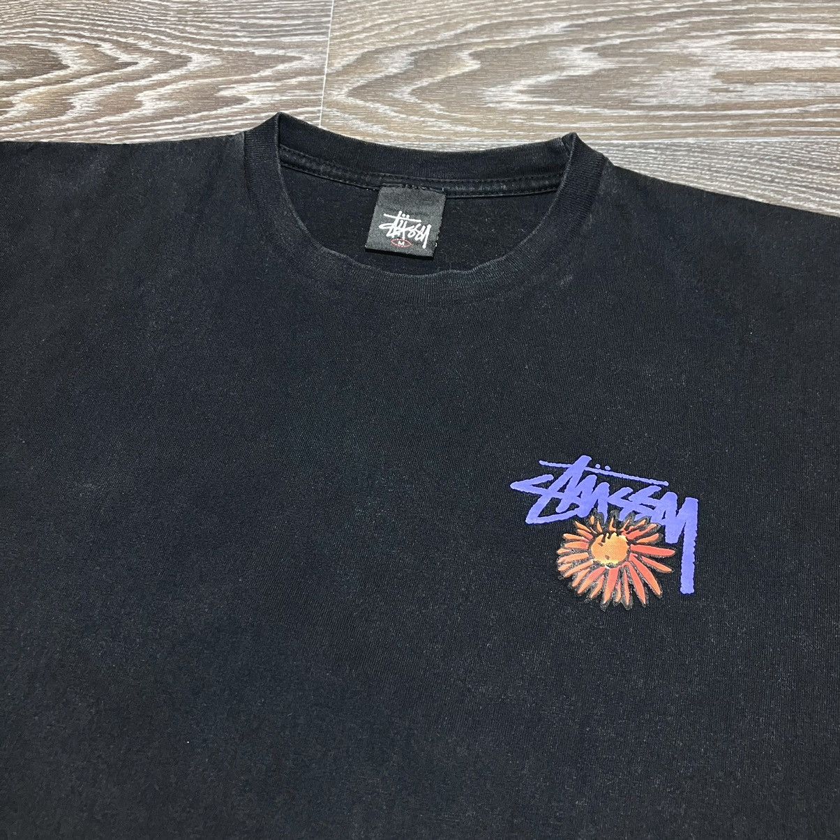 Stussy Vintage STUSSY Smokin’ Skull Backprint Cotton Faded T-shirt Size US M / EU 48-50 / 2 - 3 Thumbnail