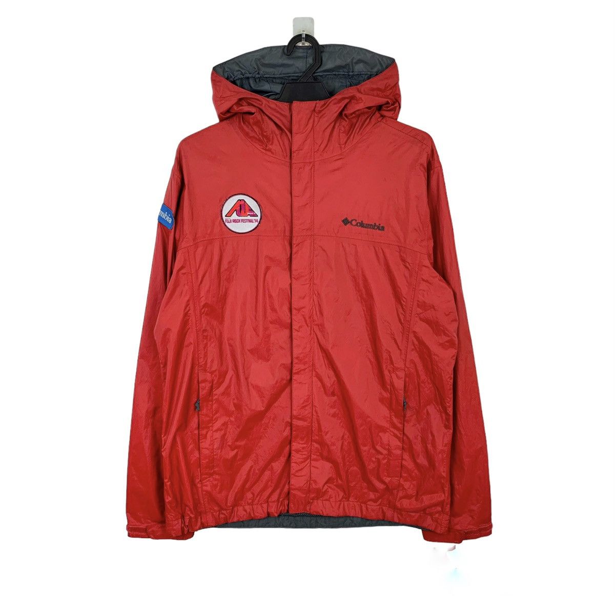 Vintage Fuji Rock Festival 14 Columbia Hoodie Light Jacket