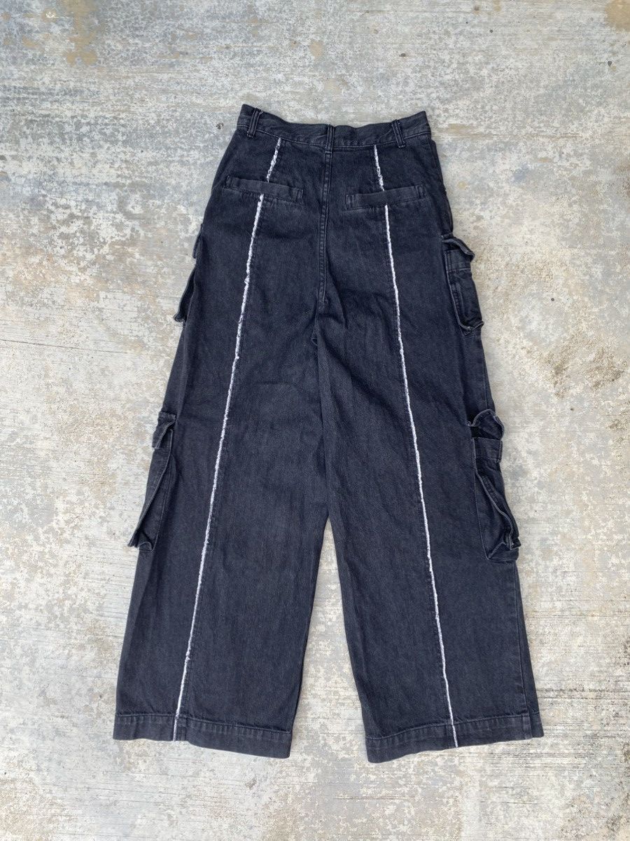 Japanese Brand Colony 2139 baggy denim cargo pants Size 26" / US 2 / IT 38 - 2 Thumbnail