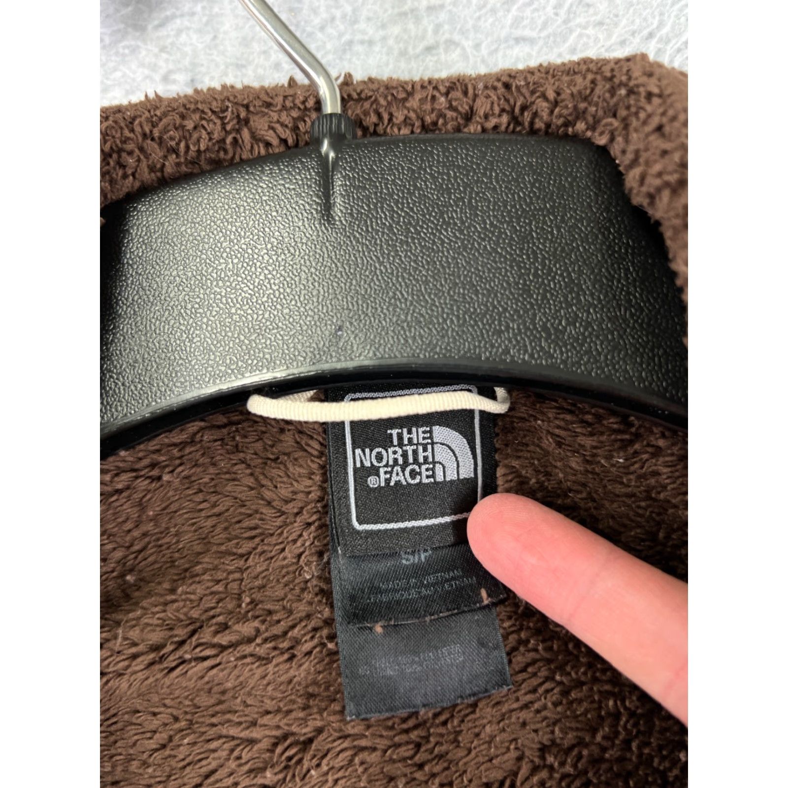 The North Face The North Face Sweater Women S Brown Fleece Mock Neck Pullover Casual Regular Size Small | Logo Accent Men/Women? Size S / US 4 / IT 40 - 3 Thumbnail