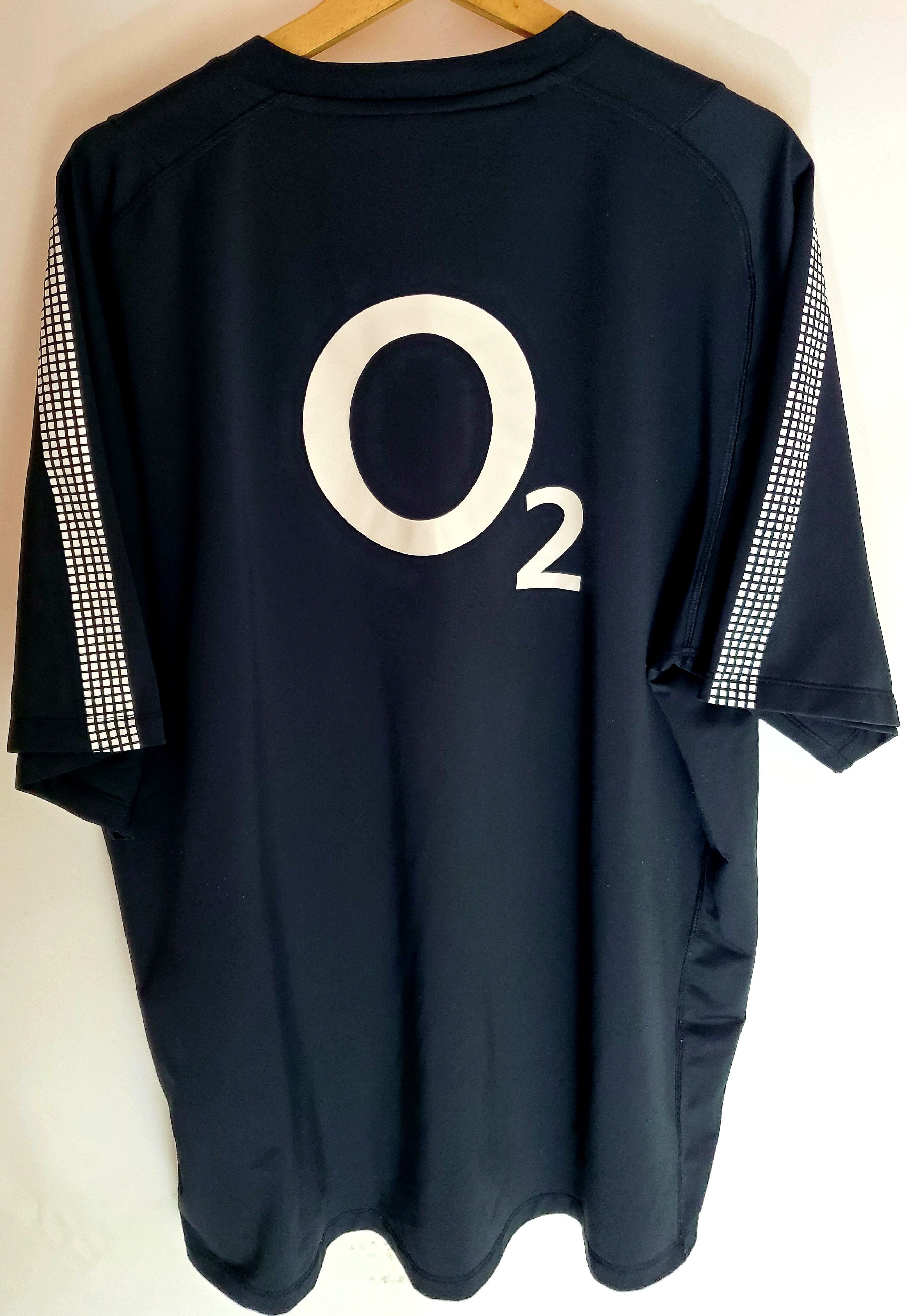 Canterbury of New Zealand Nike England Rugby Union Shirt O2 Jersey Player Issue XXL Size US XXL / EU 58 / 5 - 6 Thumbnail