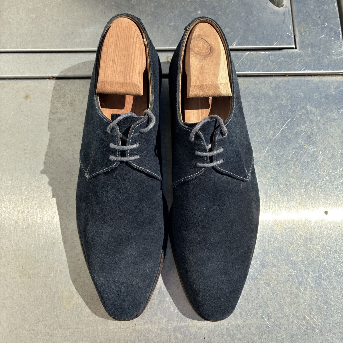Crockett & Jones Crockett & Jones Hove 2 Unlined Blue Suede UK6.5E/US7.5 Size US 7.5 / EU 40-41 - 1 Thumbnail