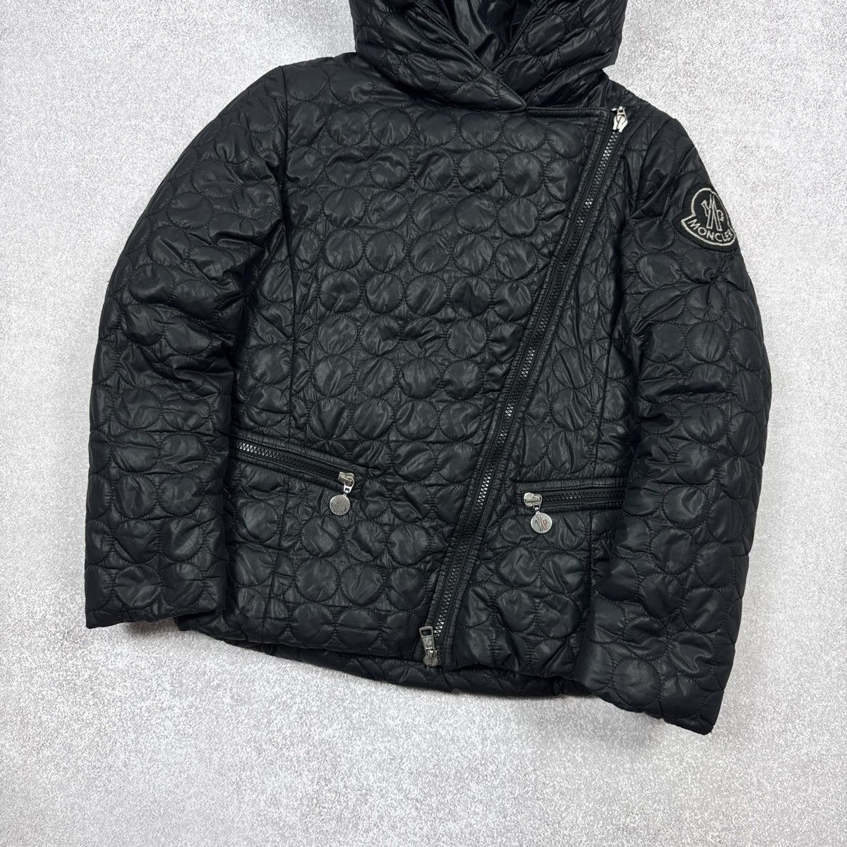 Moncler Women`s Moncler Black Puffer Quilted Hooded Jacket Size XS Size XS / US 0-2 / IT 36-38 - 5 Thumbnail