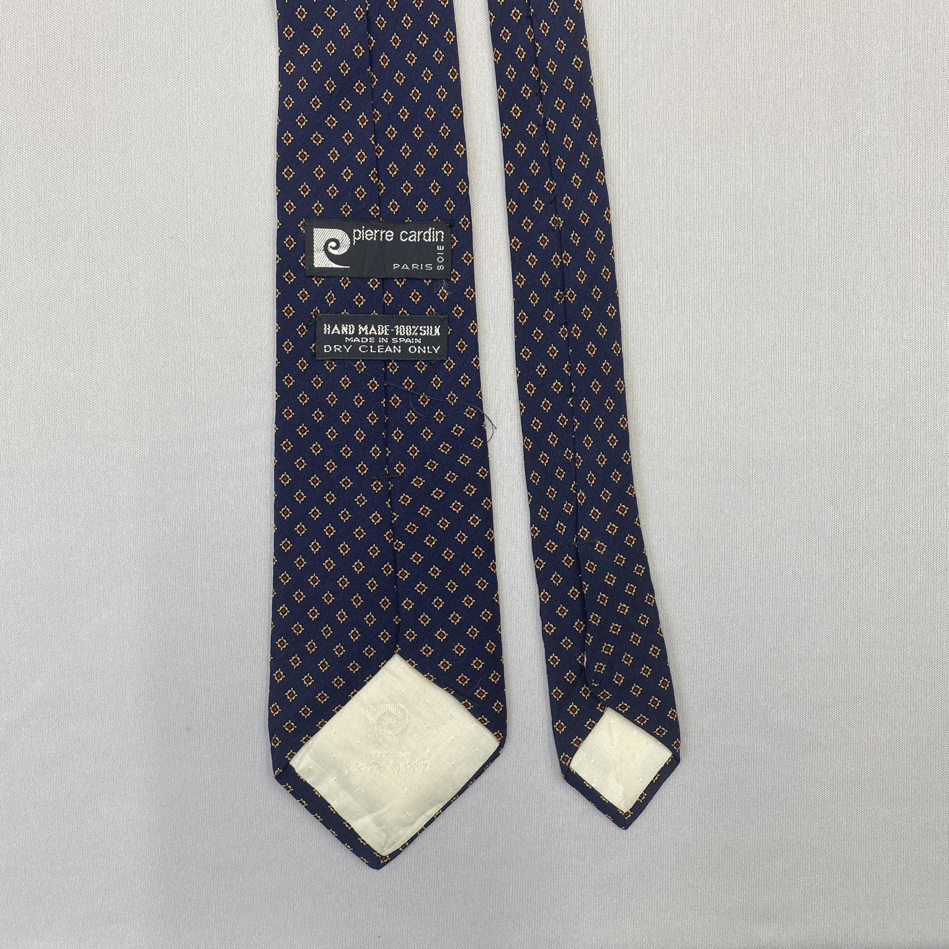 Pierre Cardin Vintage Pierre Cardin SILK Necktie Cravate Pure Silk Size ONE SIZE - 6 Thumbnail