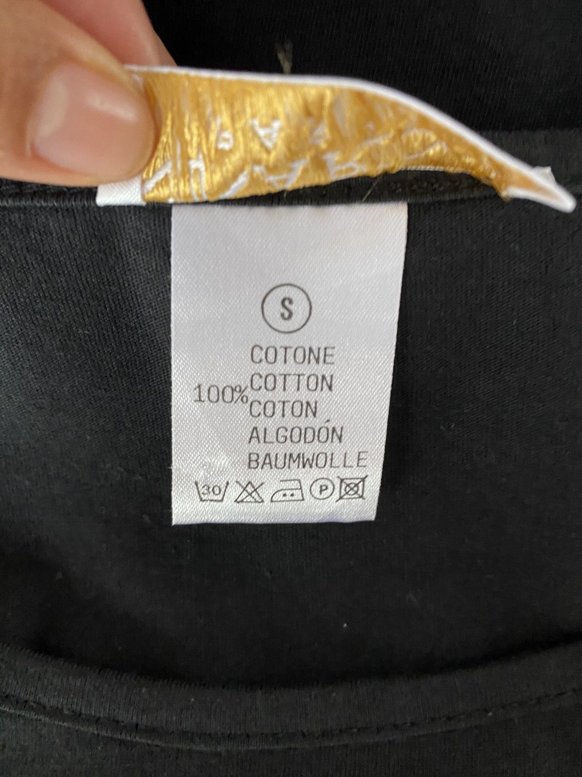 Nina Ricci NINA RICCI Black Logo Tee Size S / US 4 / IT 40 - 8 Thumbnail