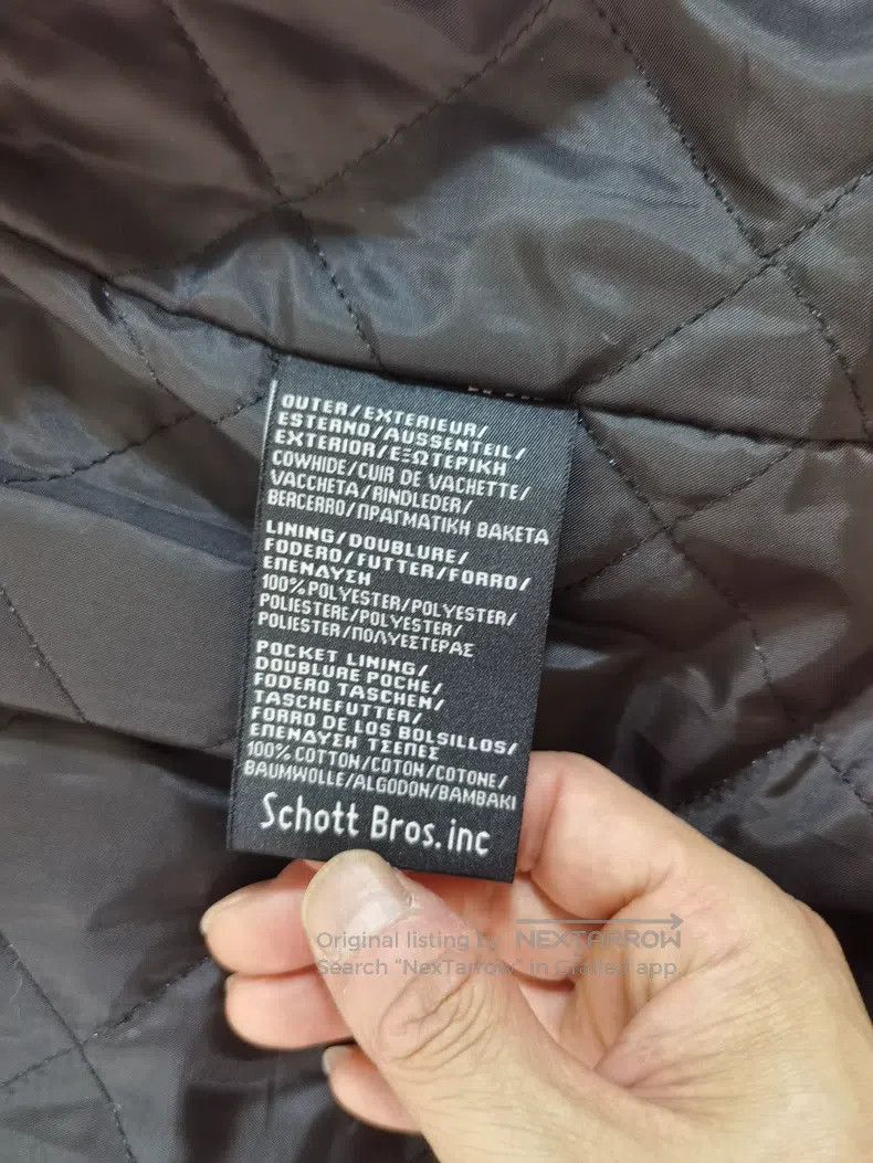 Schott Schott Black motorcycle leather jacket Size US S / EU 44-46 / 1 - 7 Thumbnail