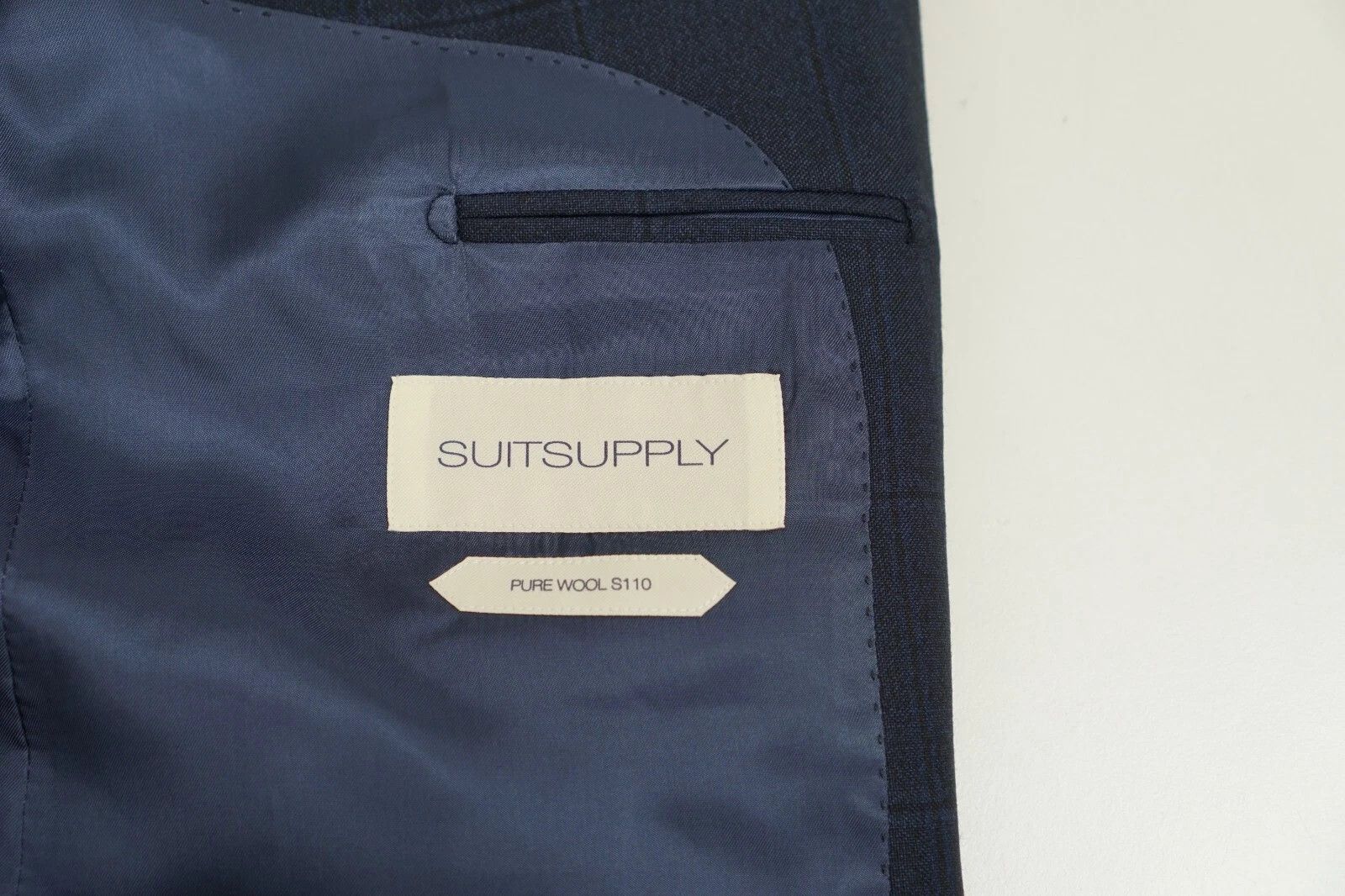Suitsupply Men Suitsupply Blazer Lazio Wool S110 Vitale Barberis US44 Size 44R - 5 Thumbnail