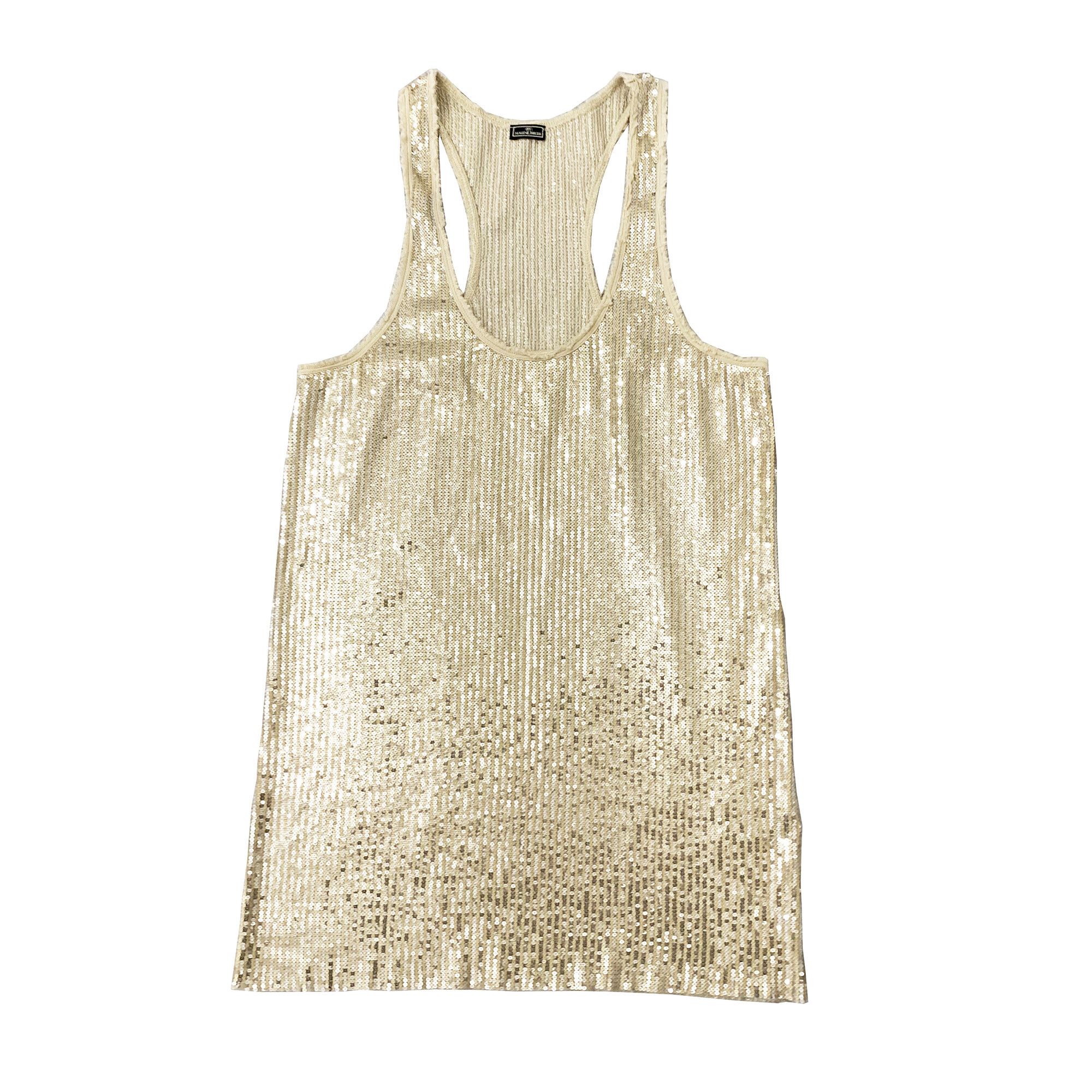By Malene Birger By Malene Birger sequined tank top vest gold silver M Size M / US 6-8 / IT 42-44 - 2 Thumbnail