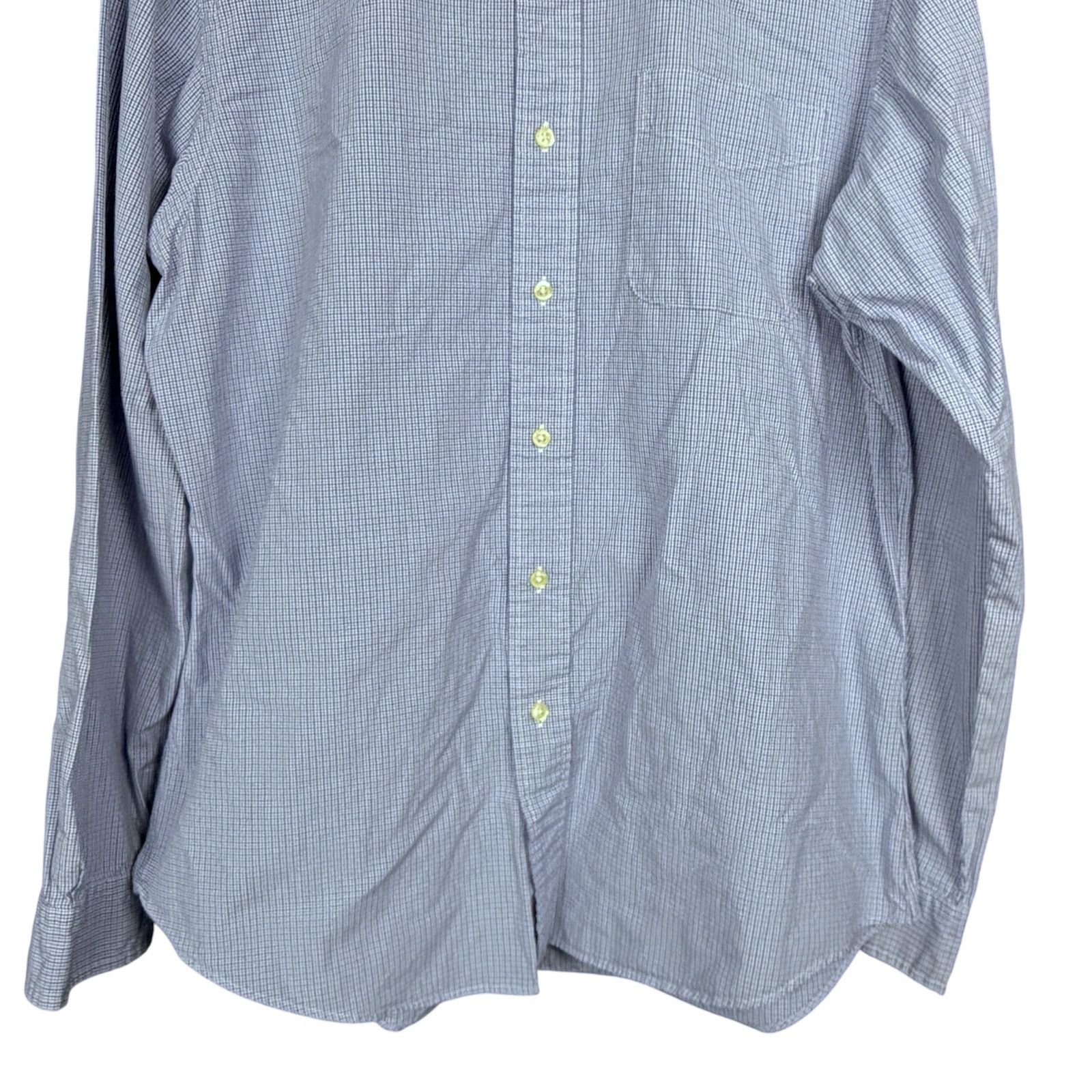 Ralph Lauren Ralph Lauren Vintage Men's L Blue Gingham Button Down Shirt Size US L / EU 52-54 / 3 - 4 Thumbnail