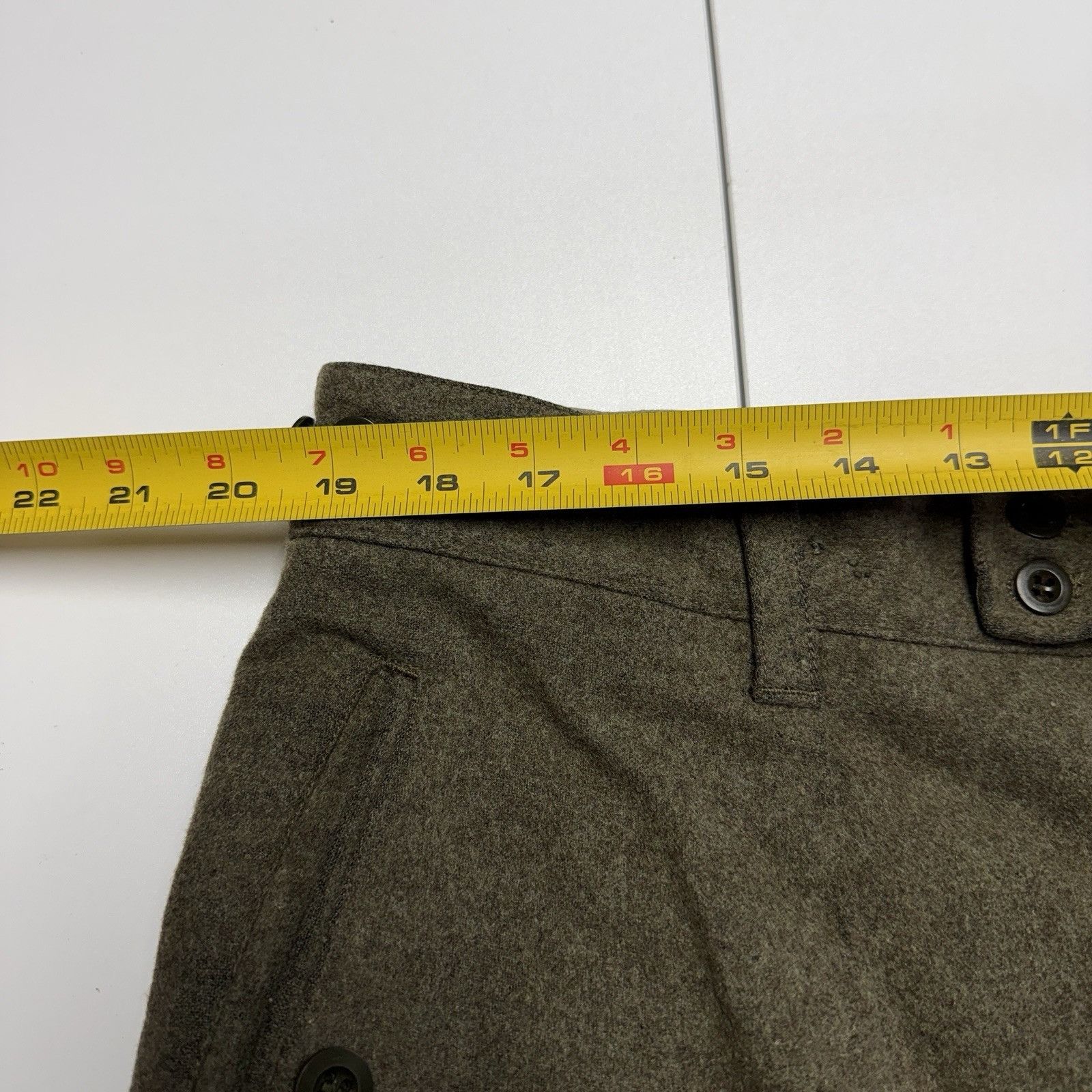 Vintage Vintage Sportra Arnstorf 100% Wool Pants Heavyweight 38x28.5 Size US 38 / EU 54 - 15 Thumbnail
