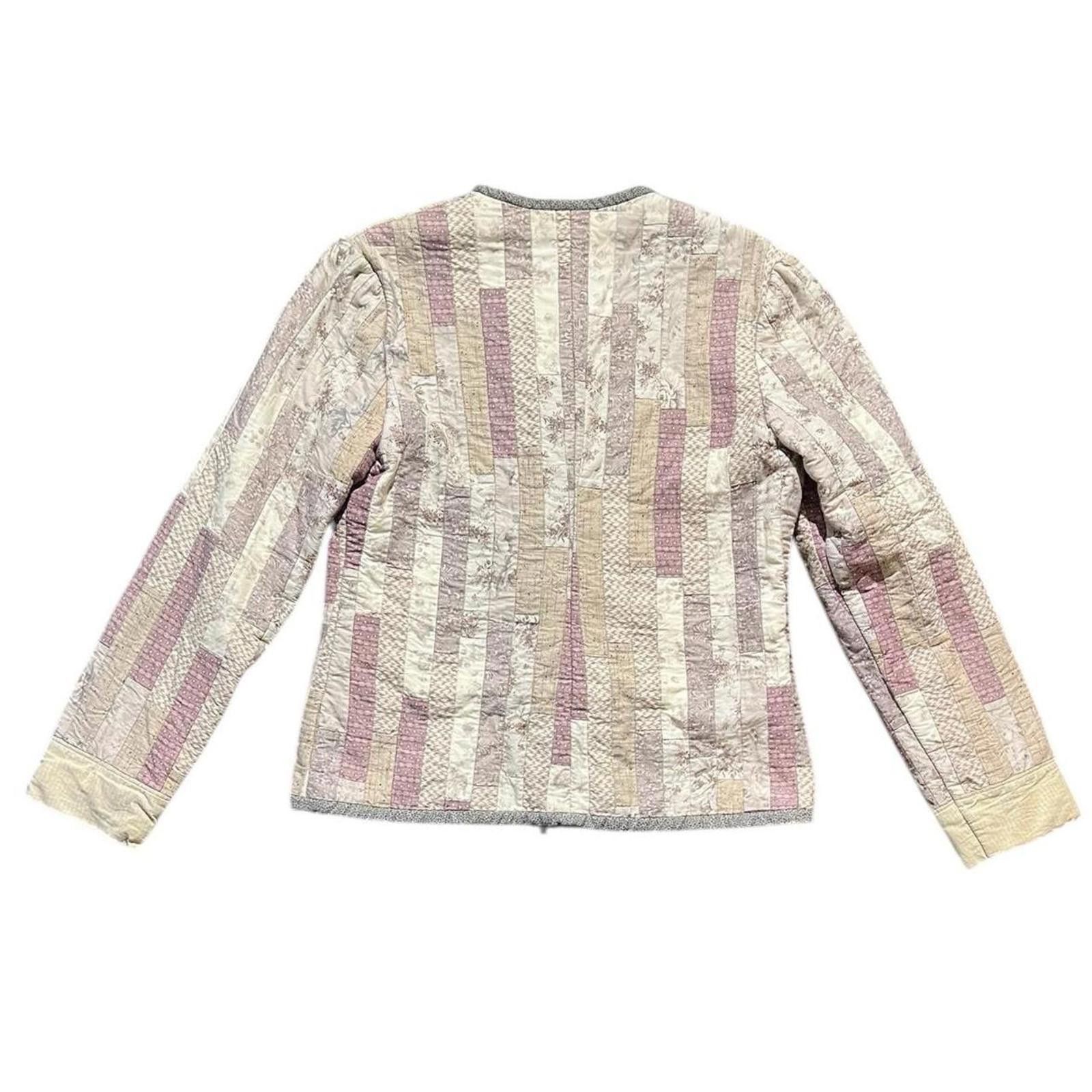 Other Vintage Handmade Quilted Jacket Made Especially for you Size S / US 4 / IT 40 - 2 Thumbnail