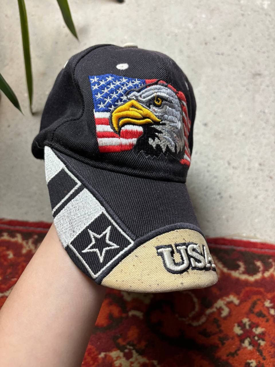 Vintage Vintage Y2K American Eagle Flag USA Cap Size ONE SIZE - 1 Thumbnail