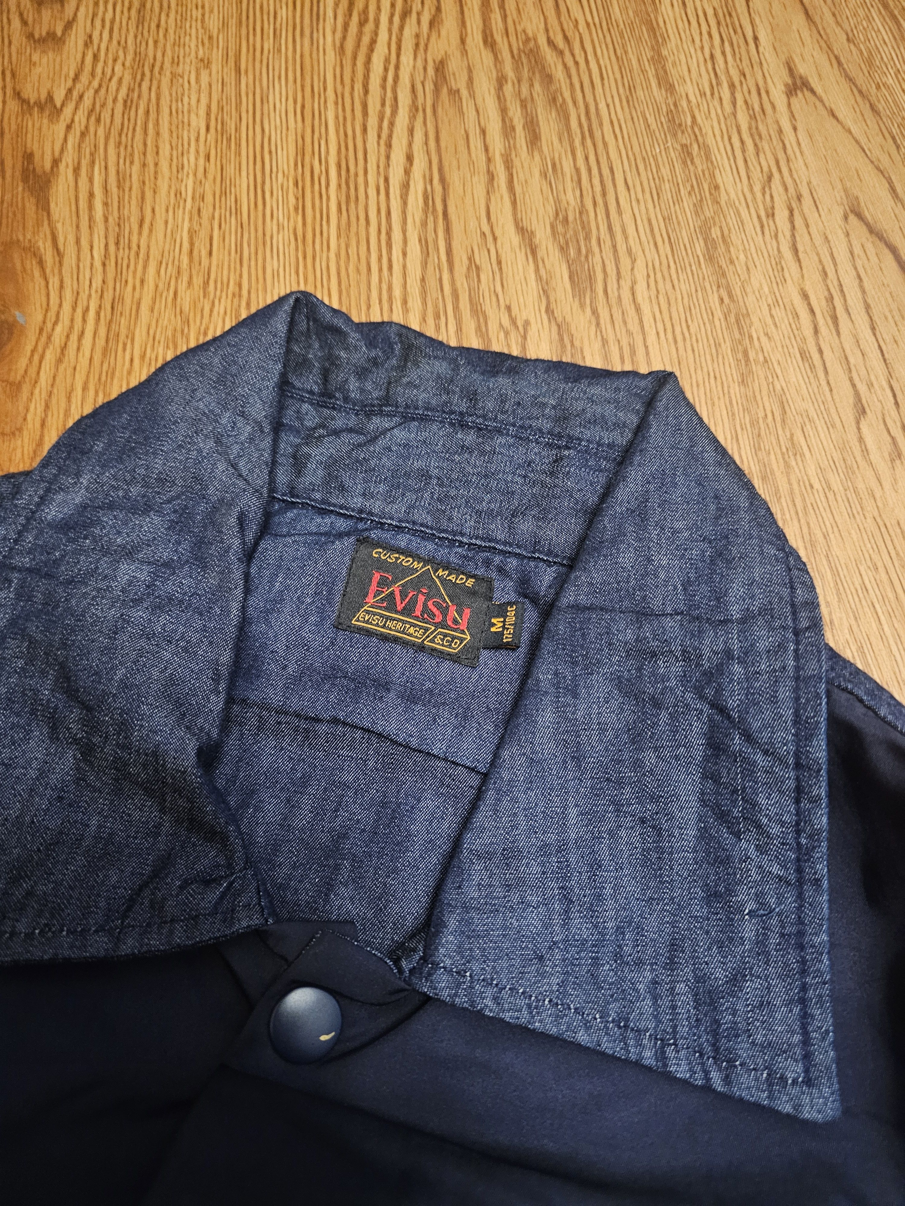 Evisu Vintage Evisu Big Daicock Logo Nylon Coach Jacket Size US M / EU 48-50 / 2 - 6 Thumbnail