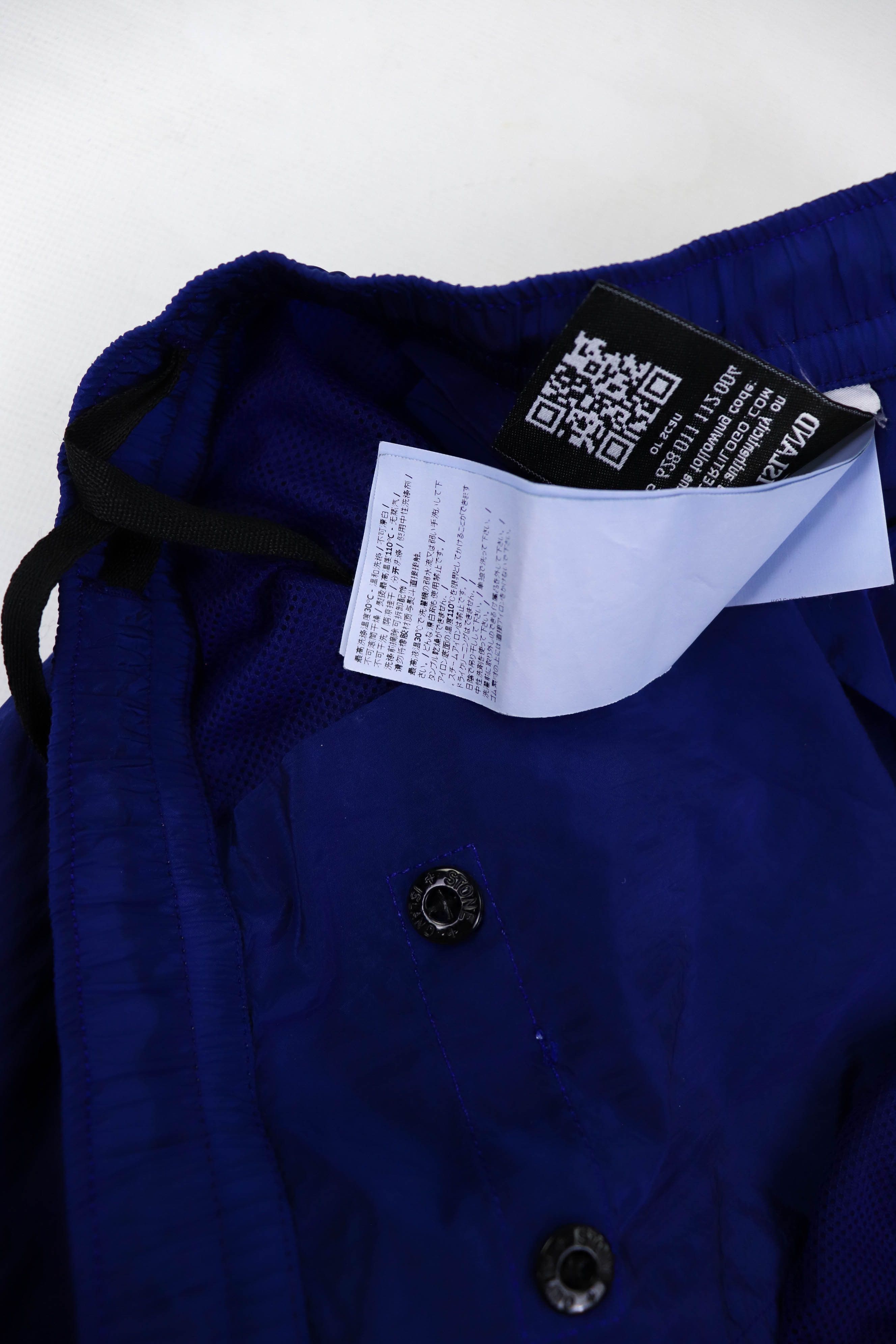 Stone Island × Supreme Stone Island x Supreme Shimmer Blue Nylon Metal Track Pants Size US 36 / EU 52 - 15 Thumbnail