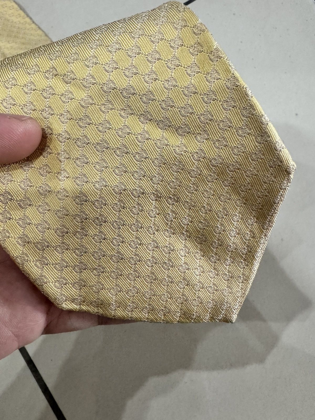 Gucci GUCCI FULL MONOGRAM NECK TIE Size ONE SIZE - 4 Thumbnail