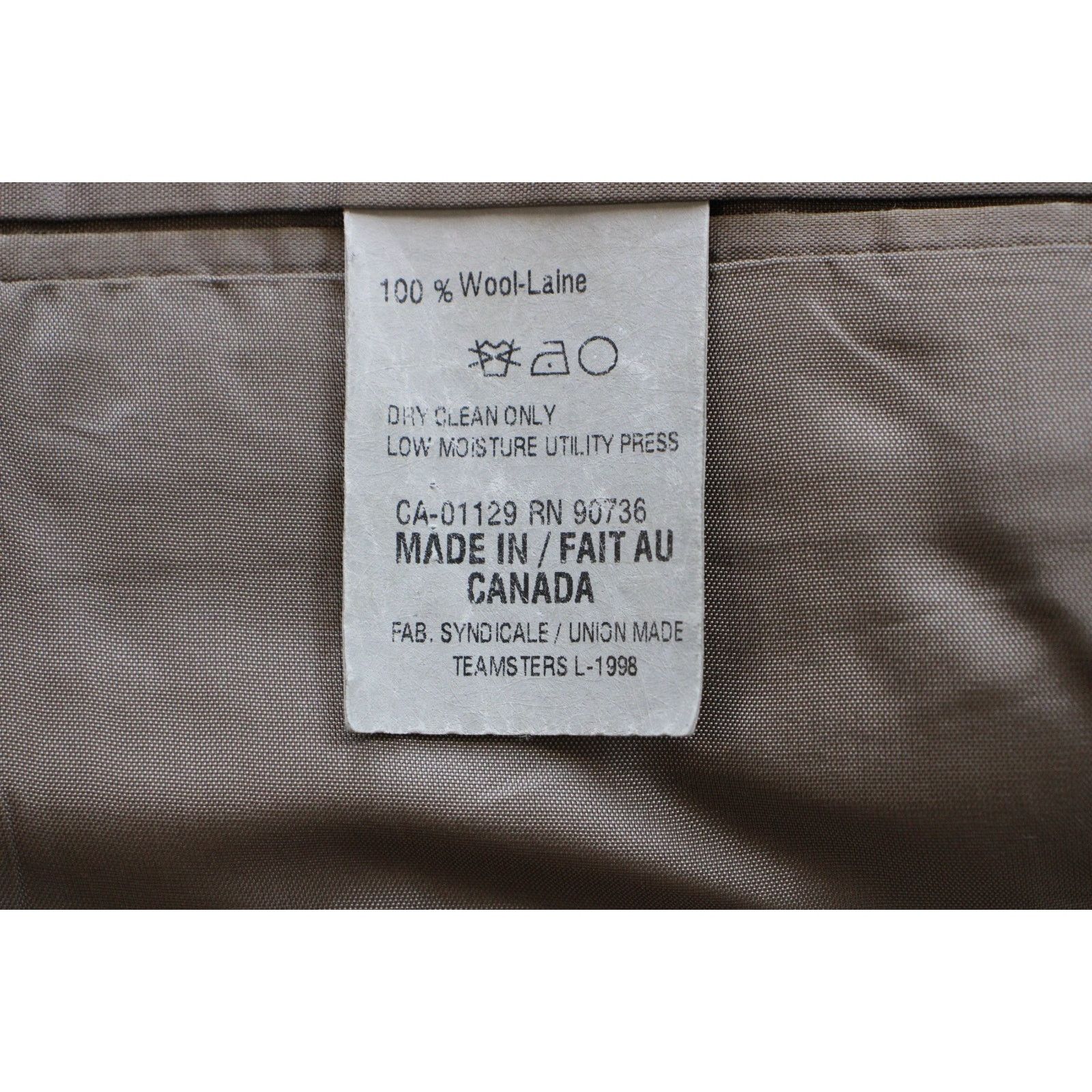 Lauren Ralph Lauren Lauren Ralph Lauren Blazer Mens 44L Herringbone Wool 2Button Size 44L - 8 Thumbnail