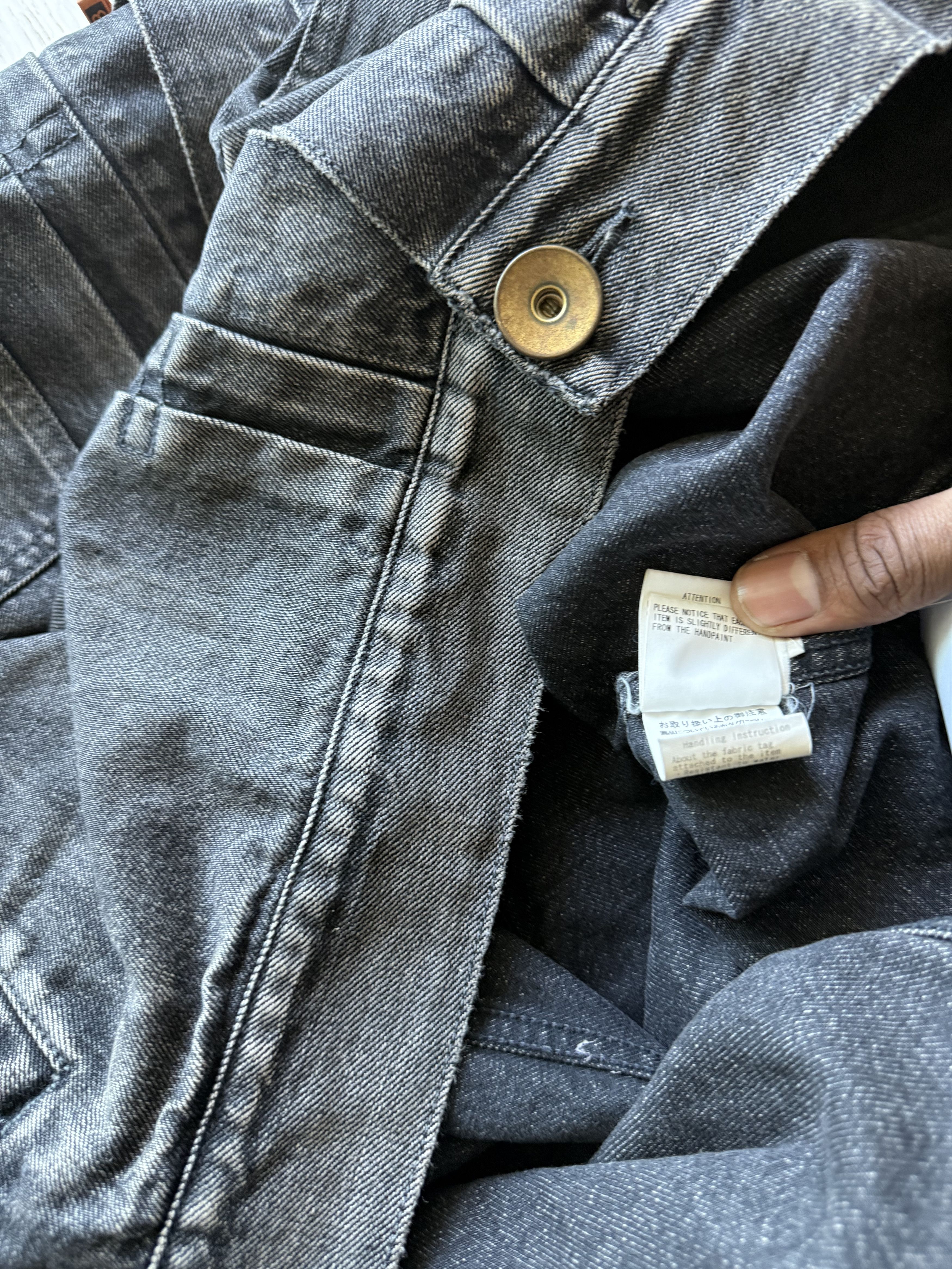 Maison MIHARA YASUHIRO MMY Denim Trucker Size US M / EU 48-50 / 2 - 8 Thumbnail