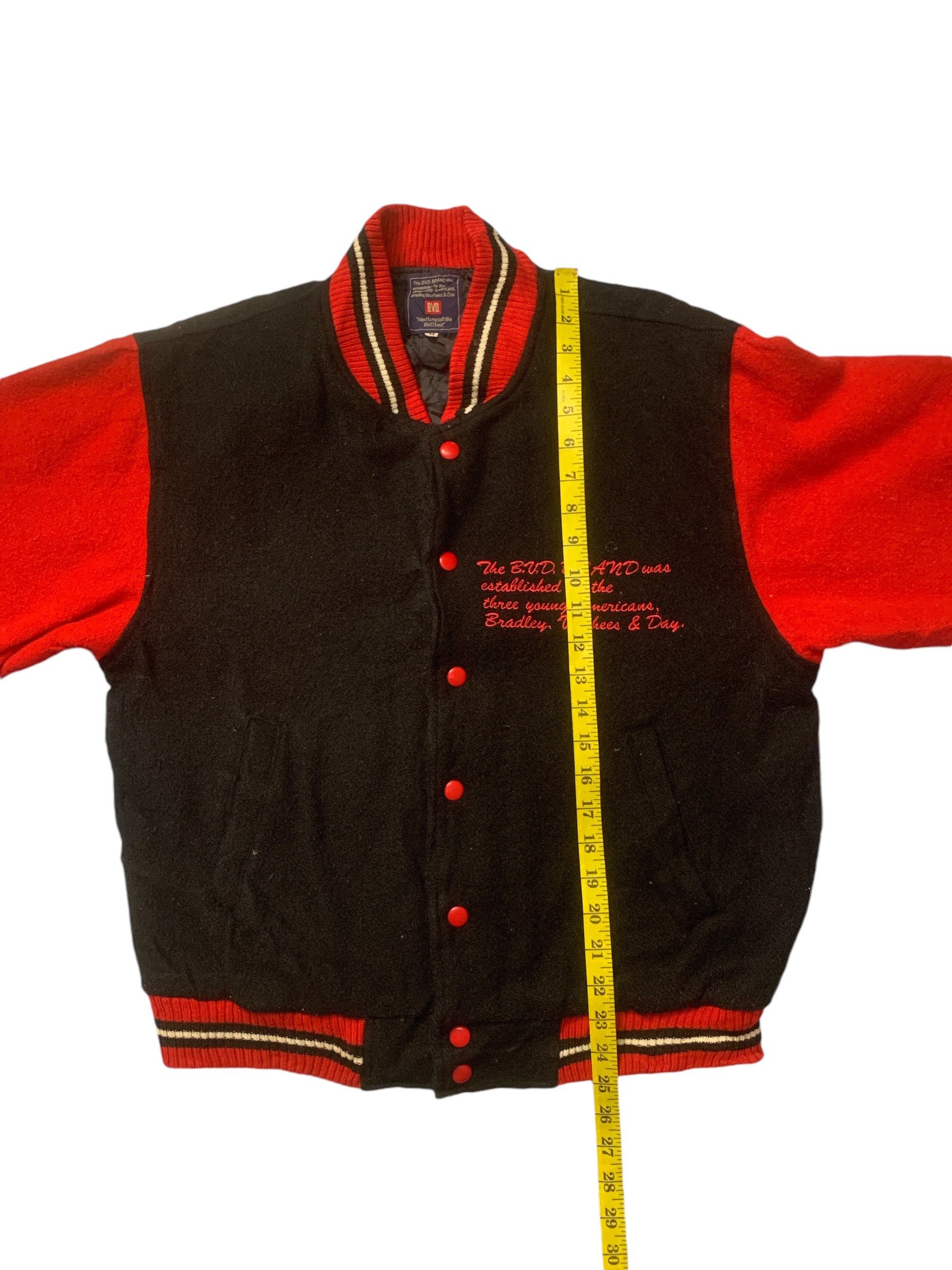 Japanese Brand × Vintage Rare Design Vintage B.V.D Brand Varsity Jackets Size US M / EU 48-50 / 2 - 9 Thumbnail