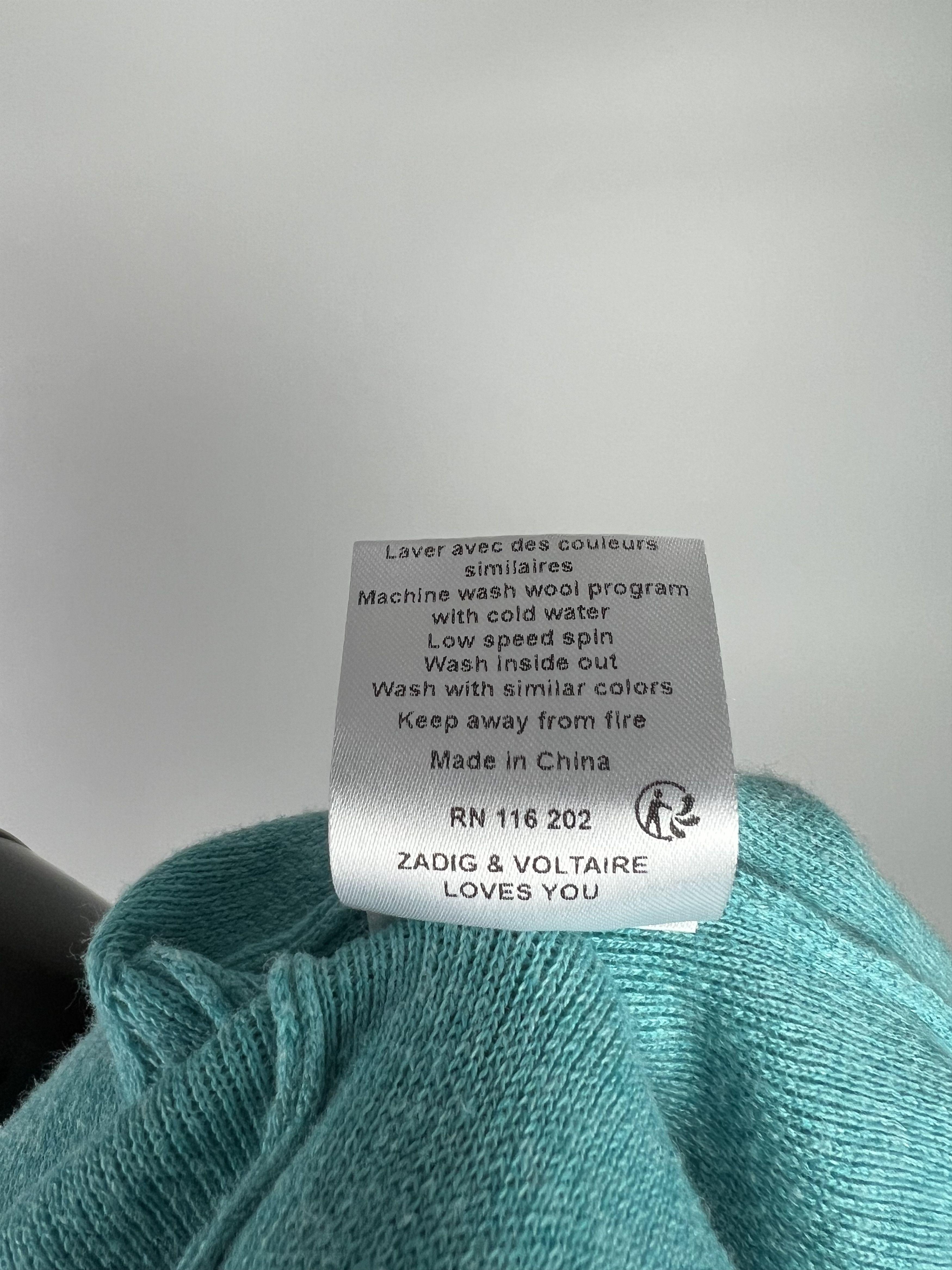 Zadig & Voltaire Zadig & Voltaire V-Neck Sweater Size L Oversized Size L / US 10 / IT 46 - 9 Thumbnail
