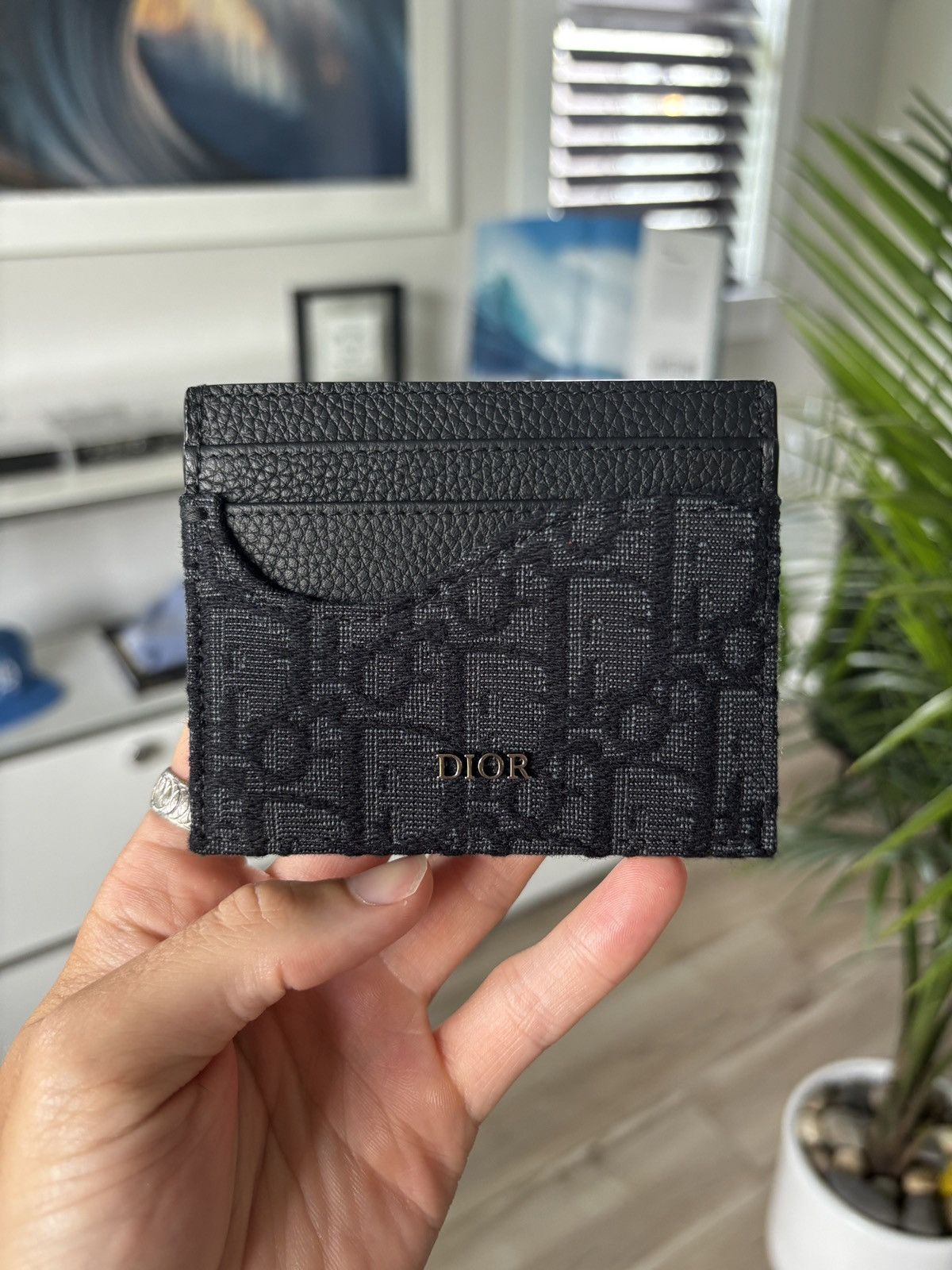 Dior DIOR OBLIQUE WALLET Size ONE SIZE - 1 Thumbnail