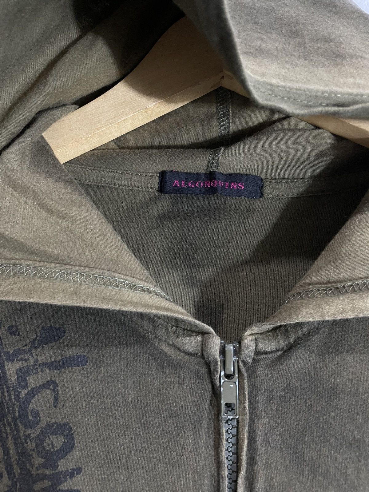 If Six Was Nine Chain of throns Poem Zip Hoodie Gothic ifsix lgb style Size US M / EU 48-50 / 2 - 5 Thumbnail