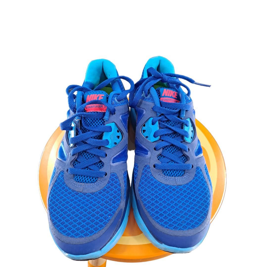 Nike Nike Lunarglide 3, Bright Blue and Pink Size ONE SIZE - 2 Thumbnail