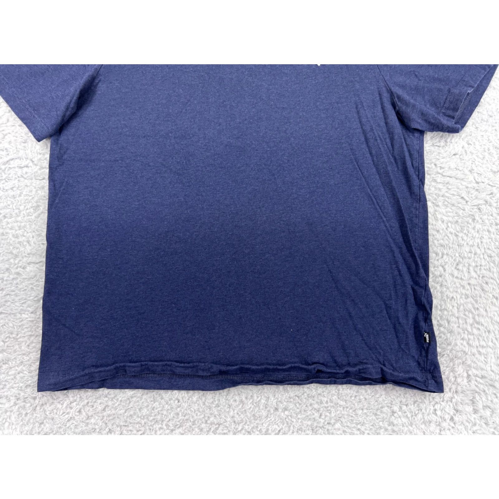 Puma PUMA Polo Shirt Mens Large Heather Blue Golf Polo Shirt Adult Large Blue Grassroot Golfwear Mens Size US L / EU 52-54 / 3 - 5 Thumbnail