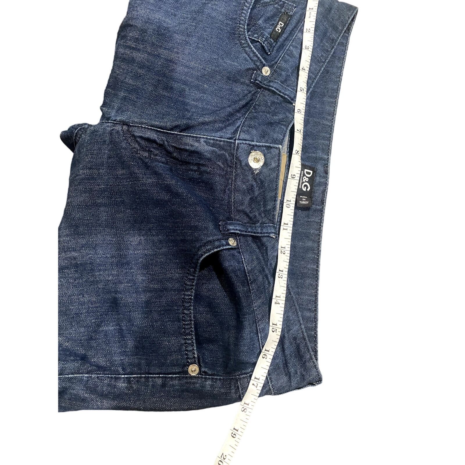 Dolce & Gabbana Dolce & Gabbana Hotty Fit and Flare Jeans Blue 31 Size 31" - 7 Thumbnail