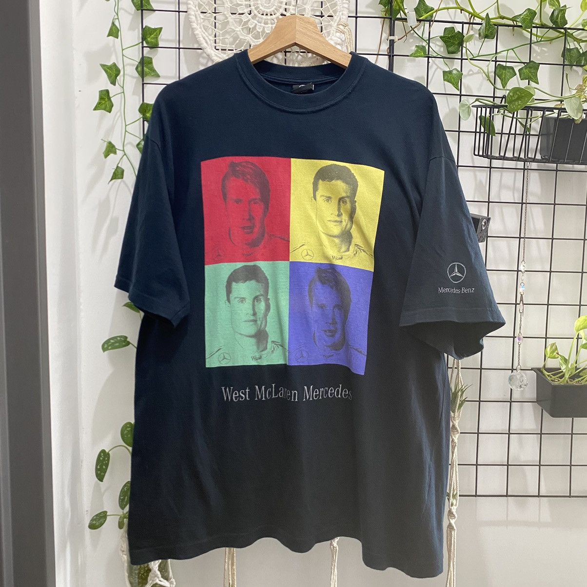 Vintage West McLaren Mercedes-Benz Oversized Tee