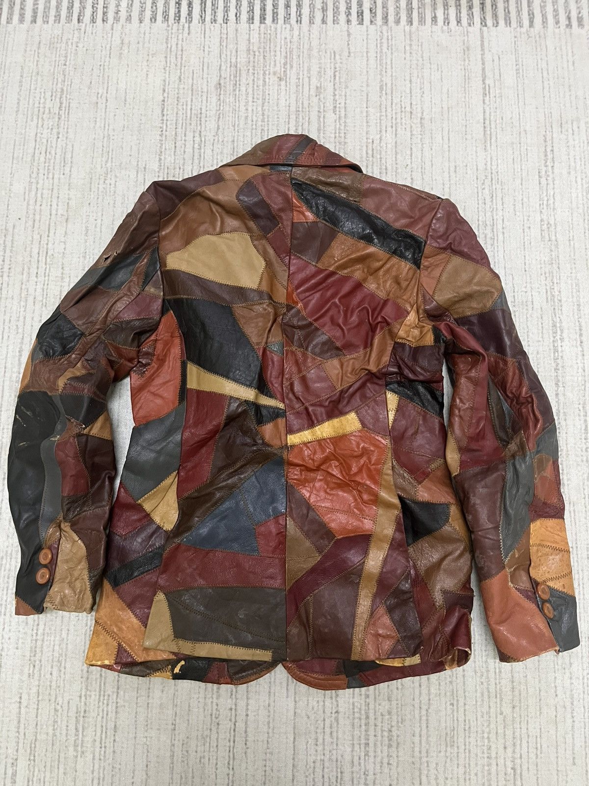 Issey Miyake Vintage leather jacket Size US S / EU 44-46 / 1 - 8 Thumbnail