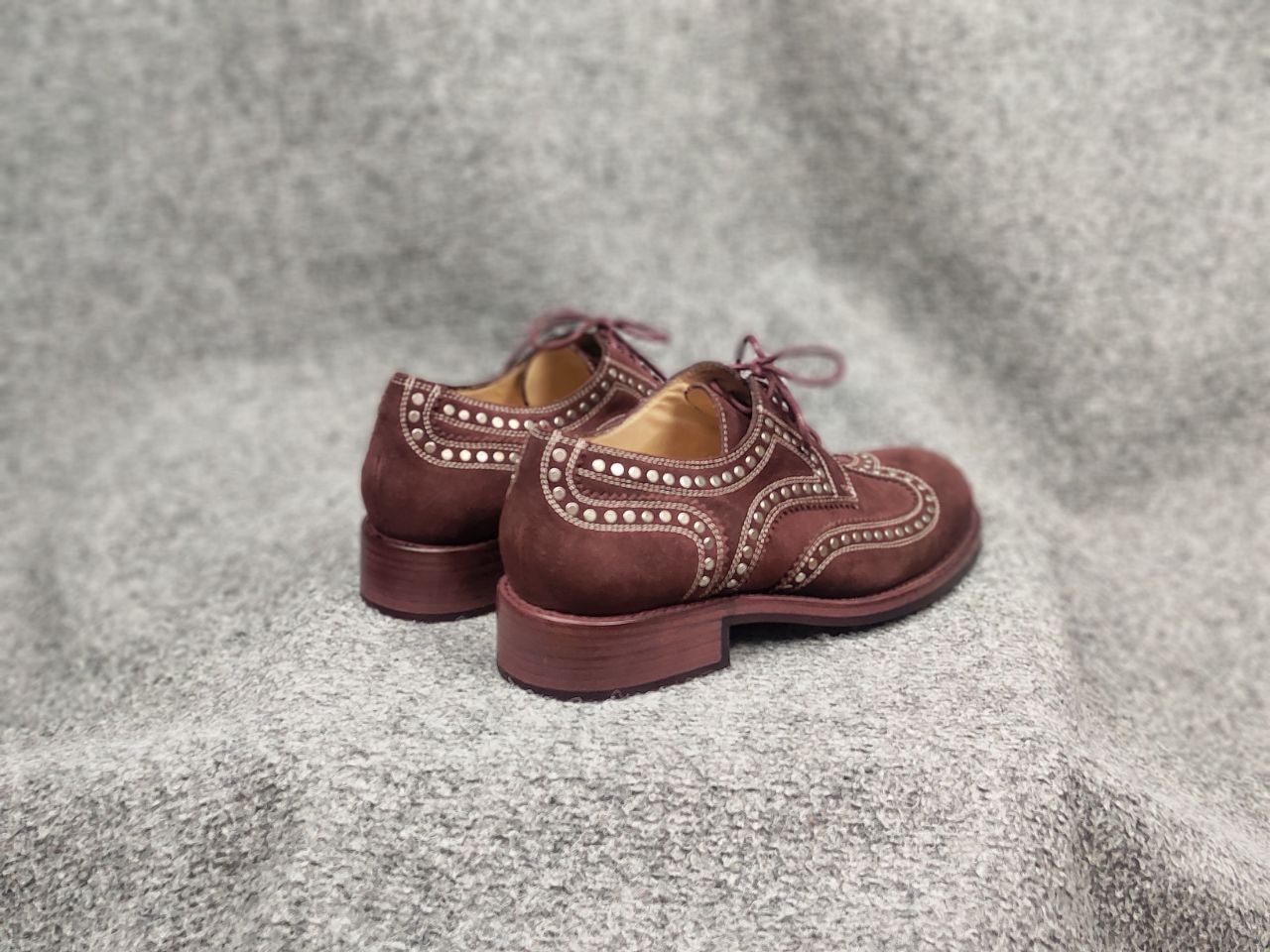 Jean Baptiste Rautureau Rare Jean Baptiste Rautureau suede leather Brogues Shoes Size US 7 / EU 40 - 12 Thumbnail