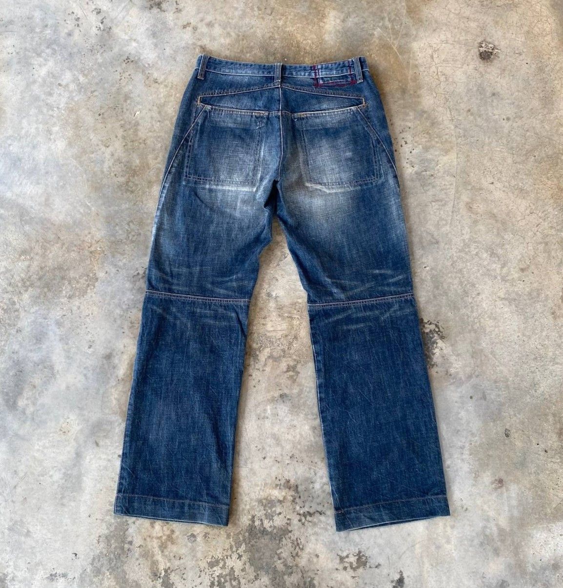 Marithe + Francois Girbaud Archival Marithé François Girbaud Panelled Technical Denim Size US 31 - 12 Thumbnail