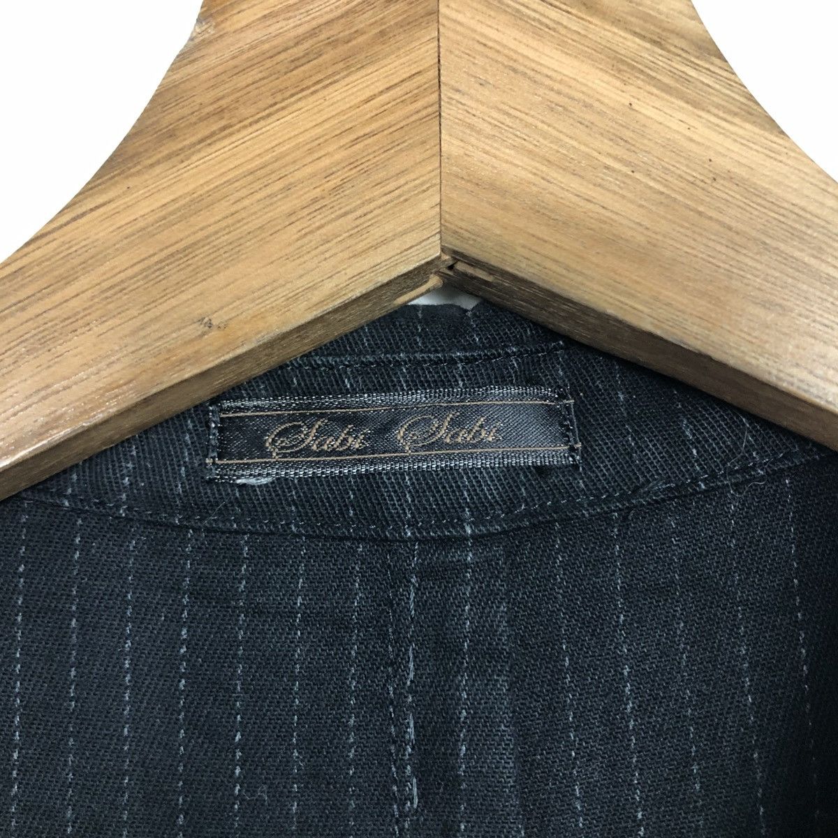 Issey Miyake 💥VINTAGE HICKORY CHORE JACKET SABI SABI STRIPED Size 46R - 19 Thumbnail