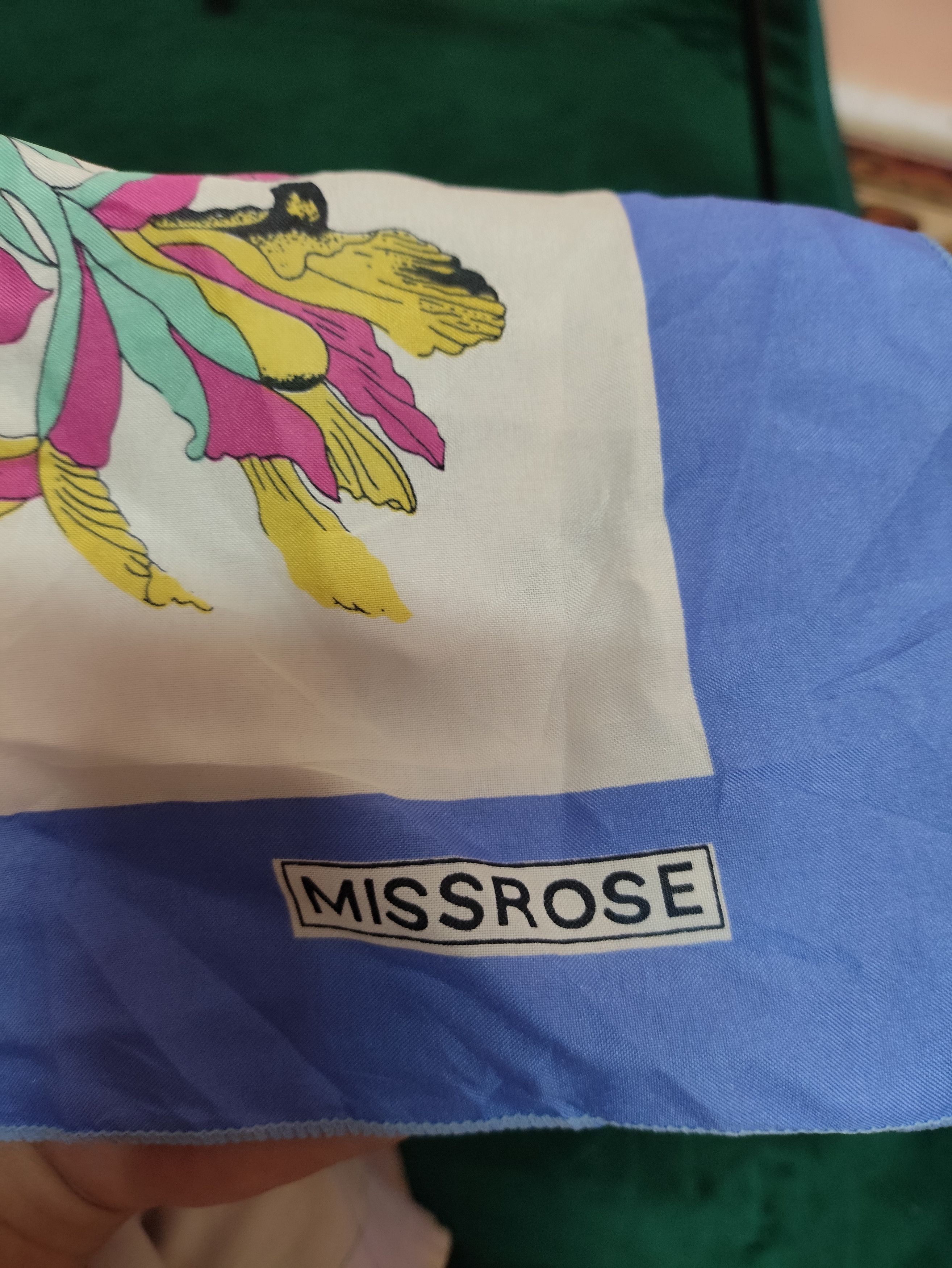 Japanese Brand × Vintage MISSROSSE Art Scarves Neckerchief Size ONE SIZE - 4 Thumbnail