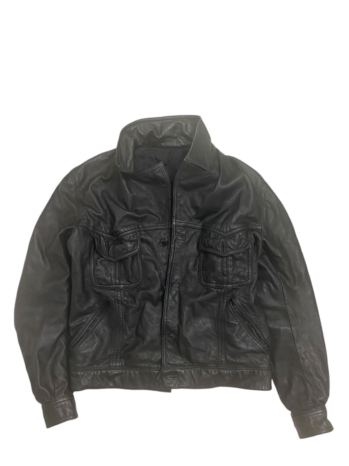 Japanese Brand Japanese Archival *Real Leather* Jacket (1 of 1) Size US S / EU 44-46 / 1 - 1 Thumbnail