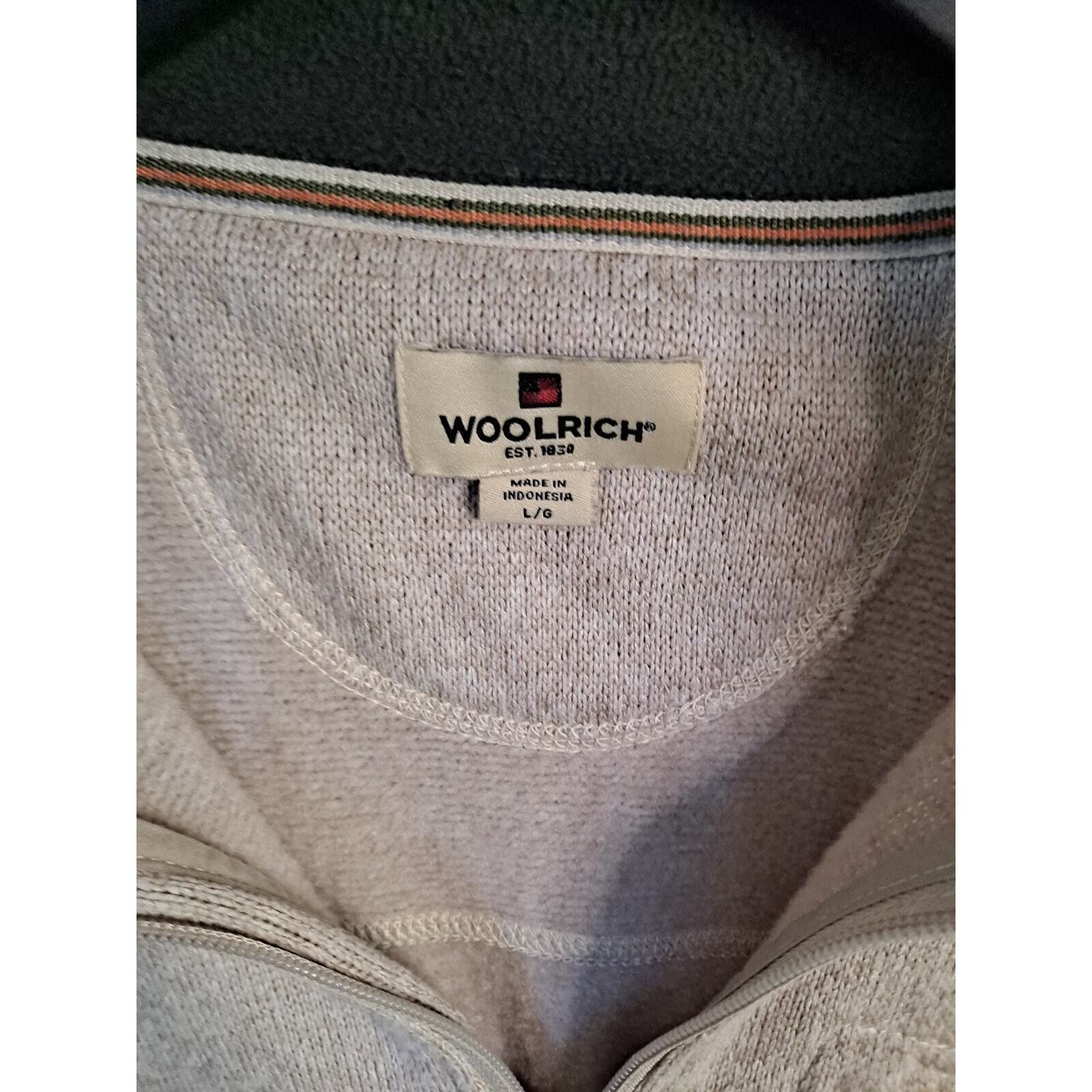 Other Woolrich 1/2 Zip Tan with Top Pocket Sweatshirt Size Large Size US L / EU 52-54 / 3 - 8 Thumbnail