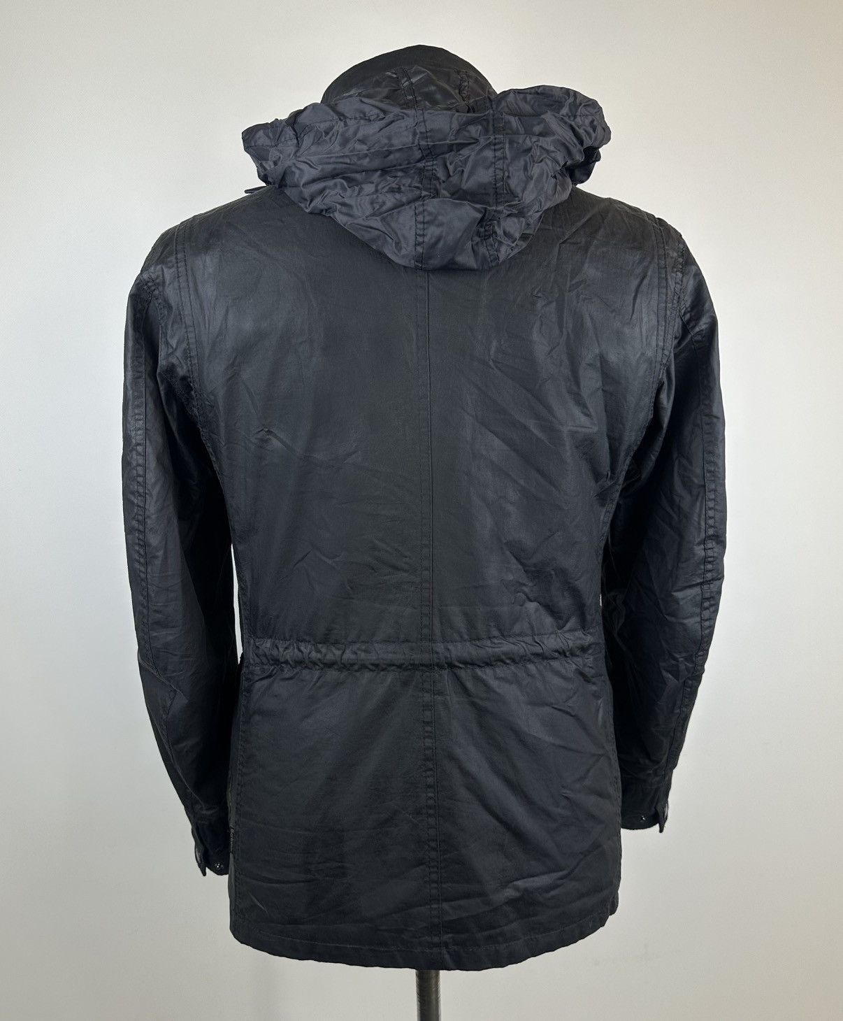 Barbour Barbour Tailored Sapper Waxed Jacket Black - Size Medium Size US M / EU 48-50 / 2 - 4 Thumbnail