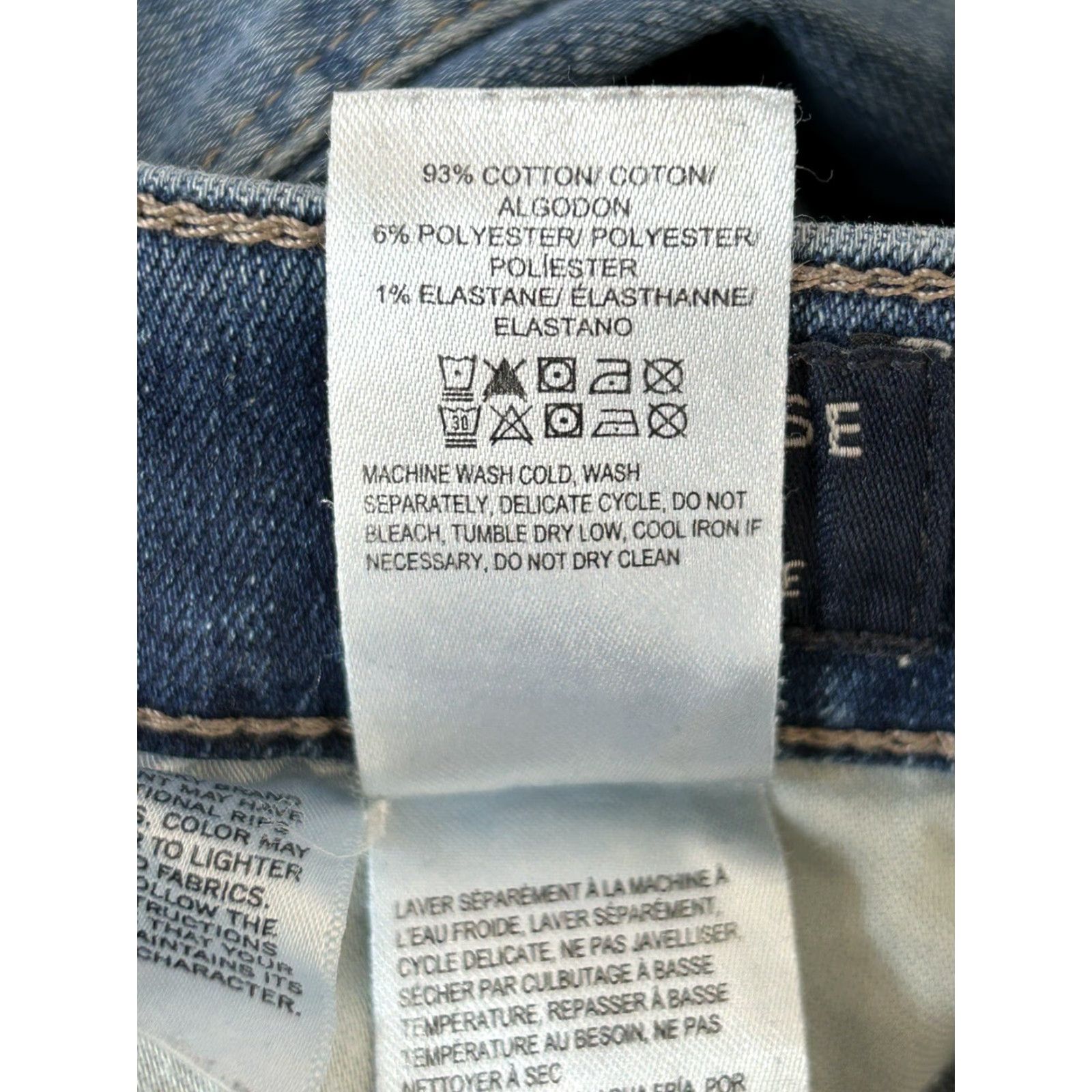 Lucky Brand Lucky Brand Women's Bridgette Jeans High Rise Skinny Size 2/26 Ankle Blue Denim Slim Fitted Womens Size 26" / US 2 / IT 38 - 8 Thumbnail