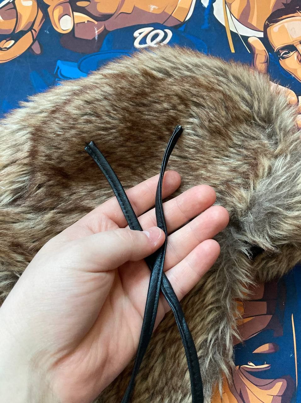 Other y2K Archival Fuzzy Fur Mohair Japan style Trapper Cap Hat Size ONE SIZE - 6 Thumbnail