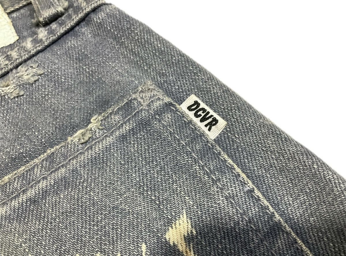 DISCOVERED × Japanese Brand 🔥Rare Archived Discovered Denim Distressed Splash Painted Size US 31 - 10 Thumbnail