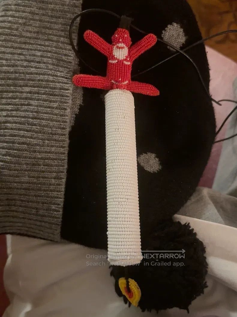 Walter Van Beirendonck Walter Van Beirendonck 22-23FW Candle beaded necklace Size ONE SIZE - 1 Thumbnail