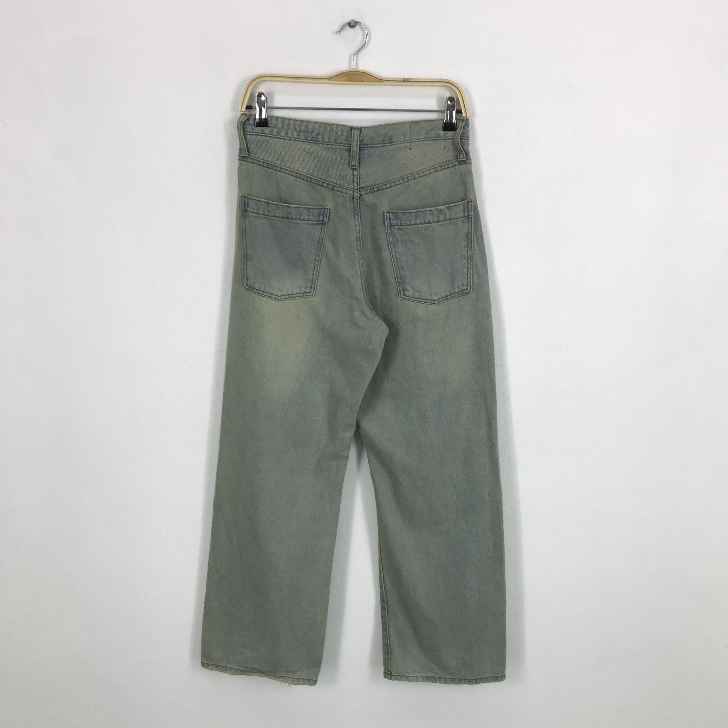 Japanese Brand Japan fashion style the standard distressed Baggy jean Size US 29 - 2 Thumbnail