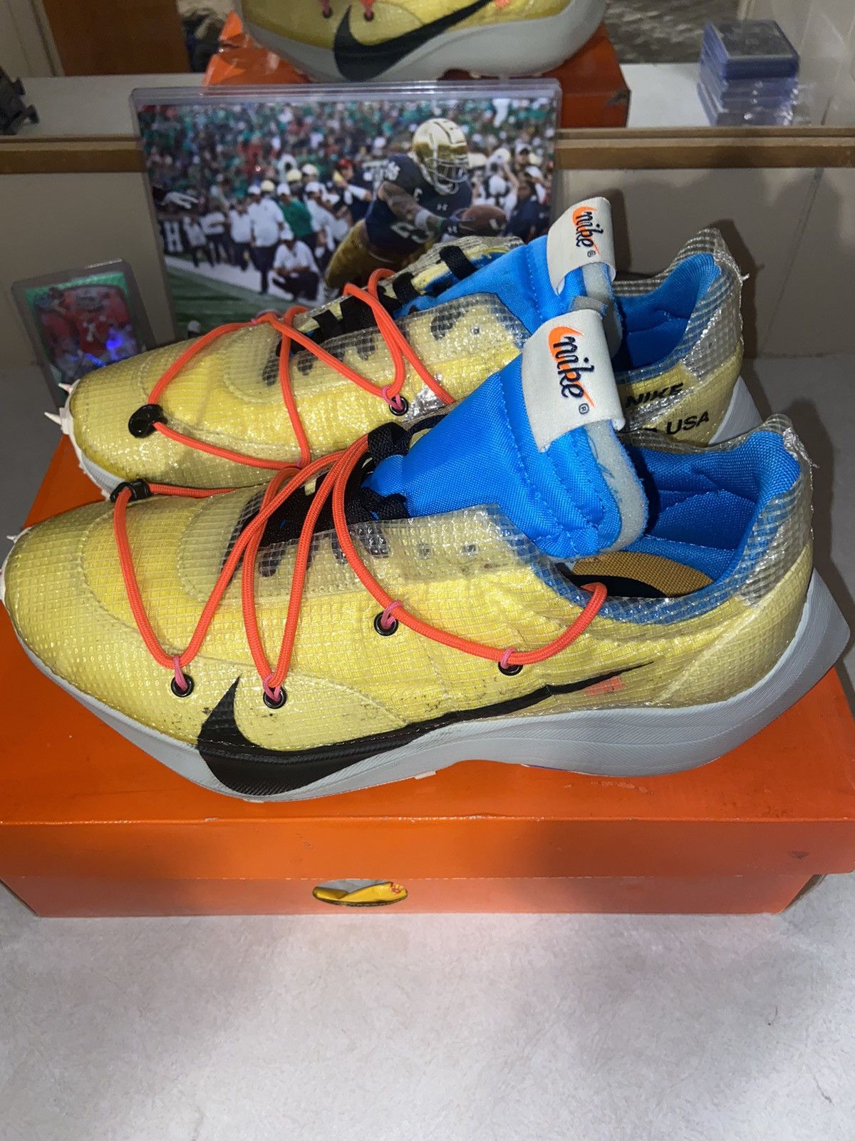 Nike × Off-White Nike x Off-White Vapor Street Tour Yellow Size US 11 / IT 41 - 3 Thumbnail