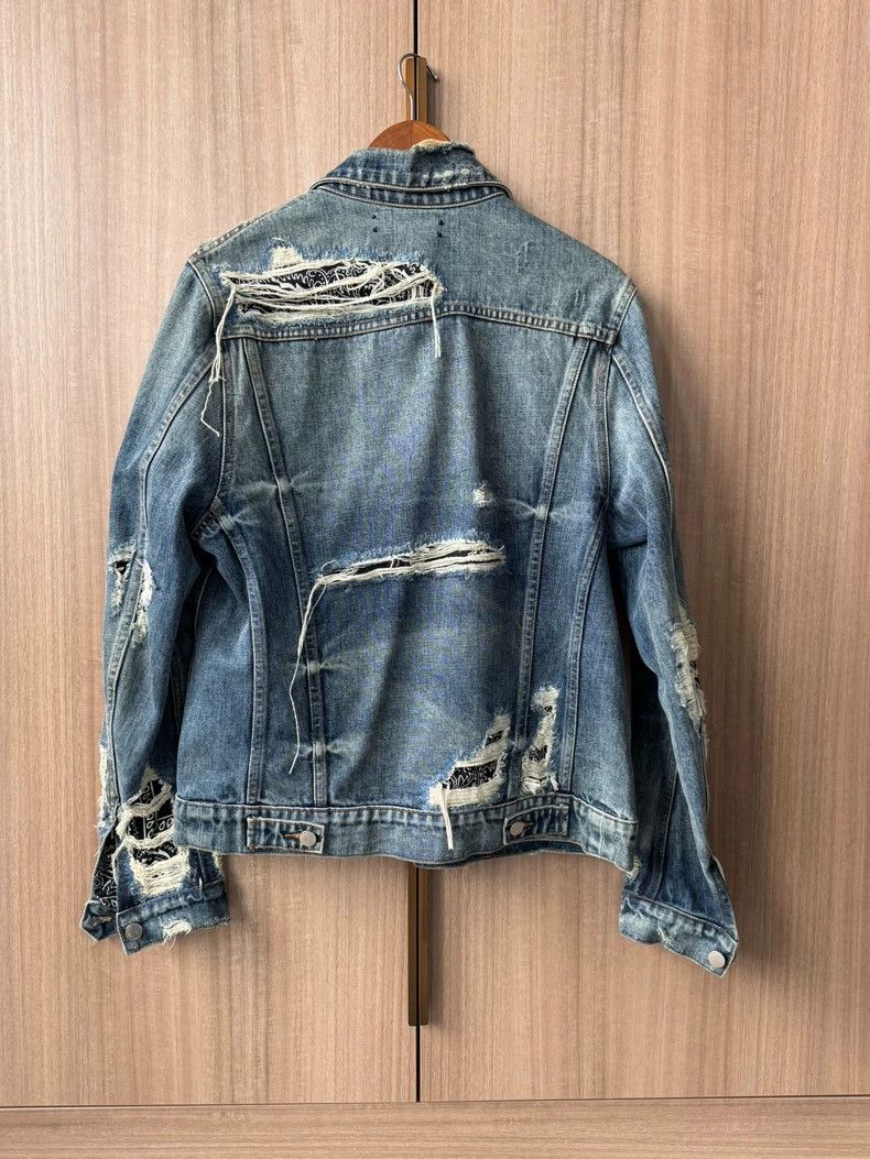 Amiri AmiriCashew flower denim jacket 2503-Nextarrow Size US S / EU 44-46 / 1 - 4 Thumbnail