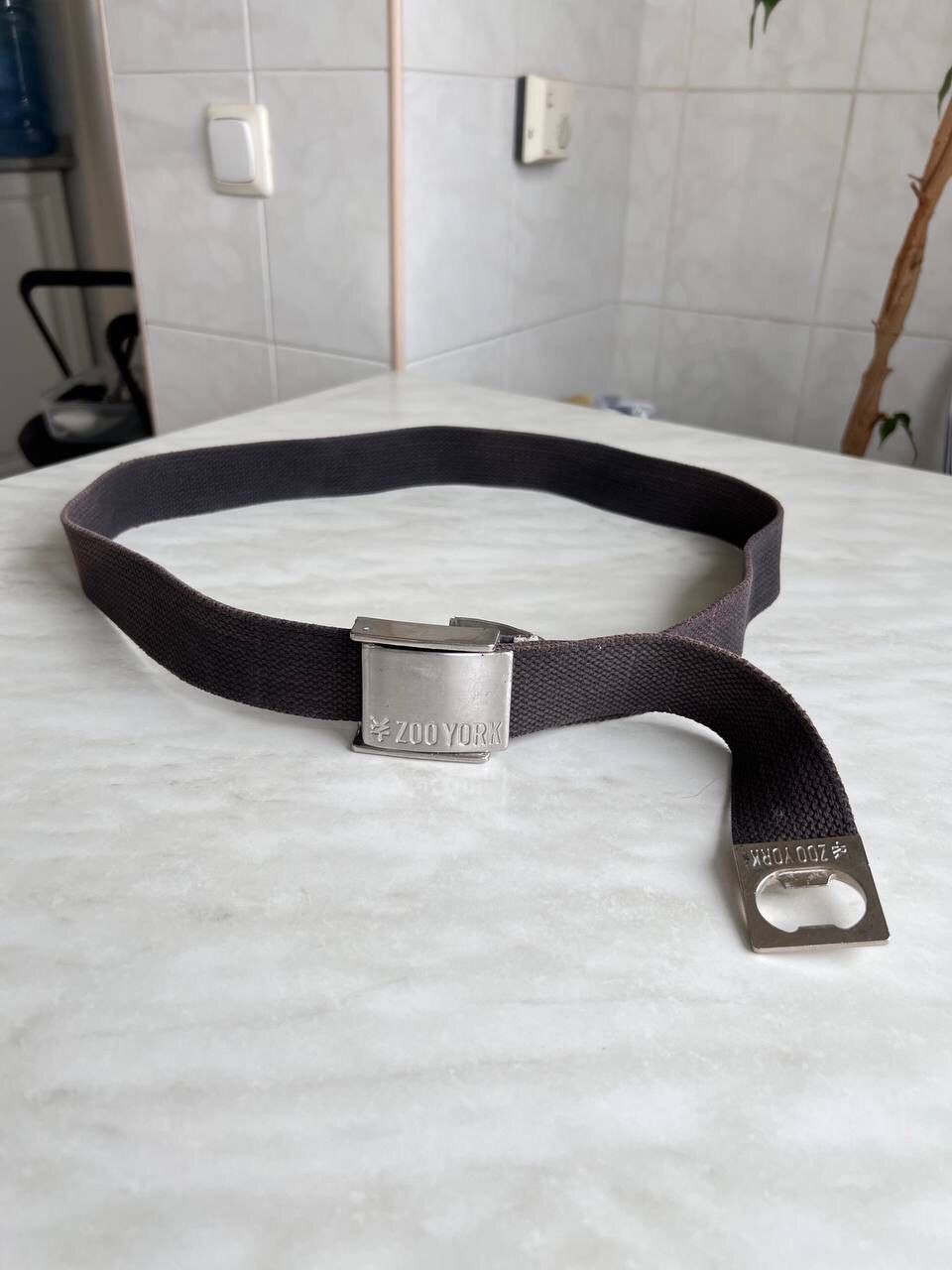 Vintage × Zoo York Zoo York black belts vintage logo Y2K metal chrome buckle Size ONE SIZE - 3 Thumbnail