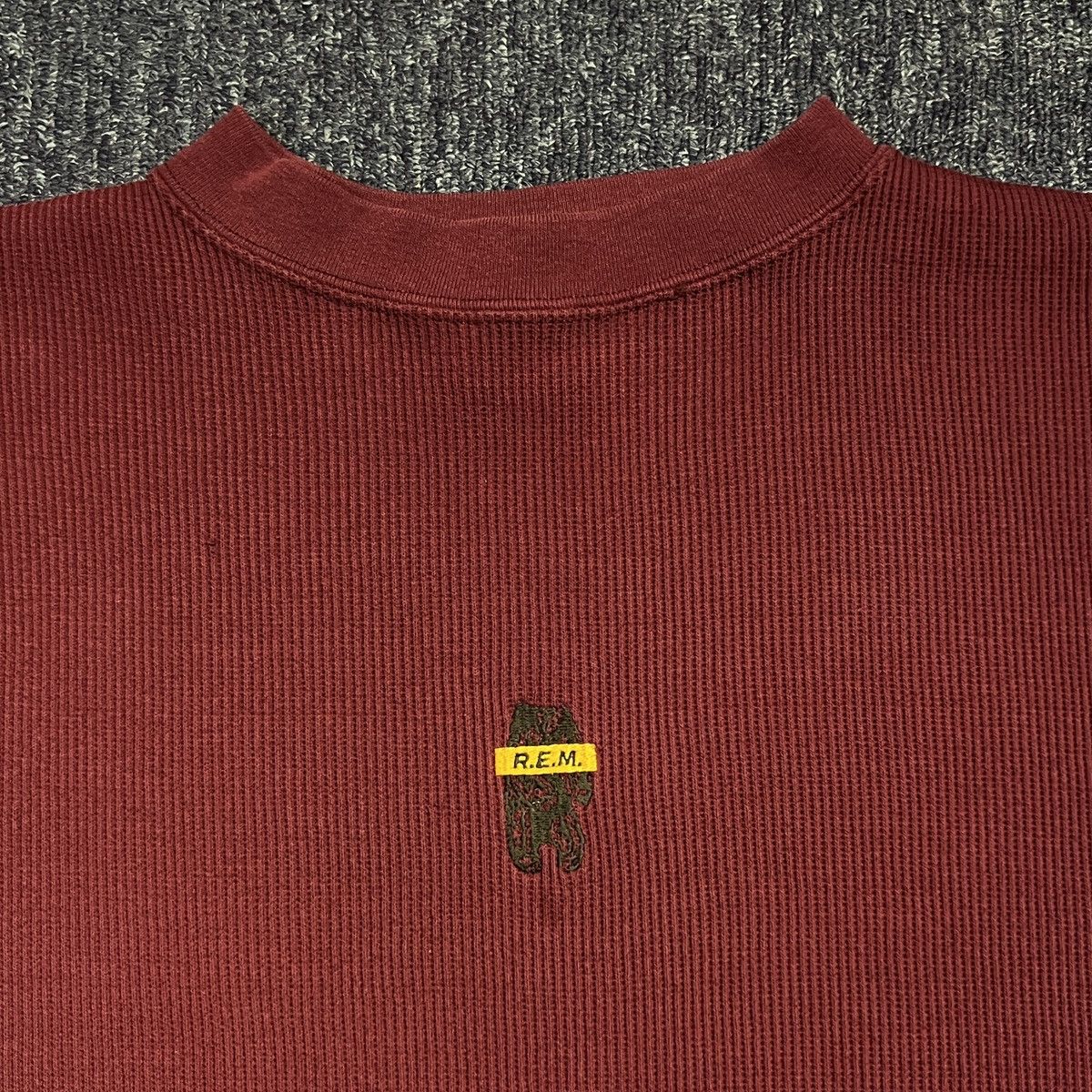Other Vintage 90s R.E.M. Monster Waffle Long Sleeve Tee Size US XL / EU 56 / 4 - 5 Thumbnail