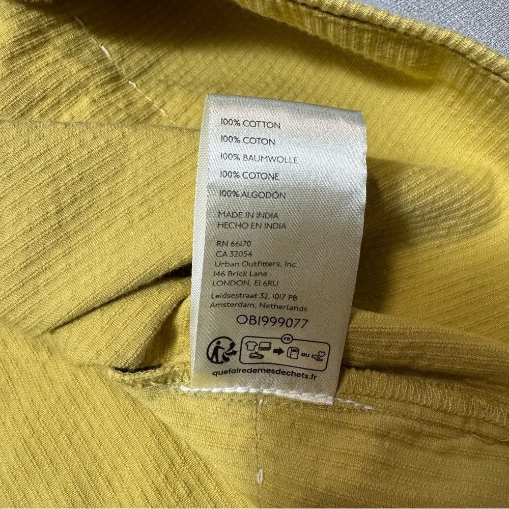 Free People NWT New $148 Free People Siegel Mini Pampas Yellow Dress Si Size S / US 4 / IT 40 - 9 Thumbnail